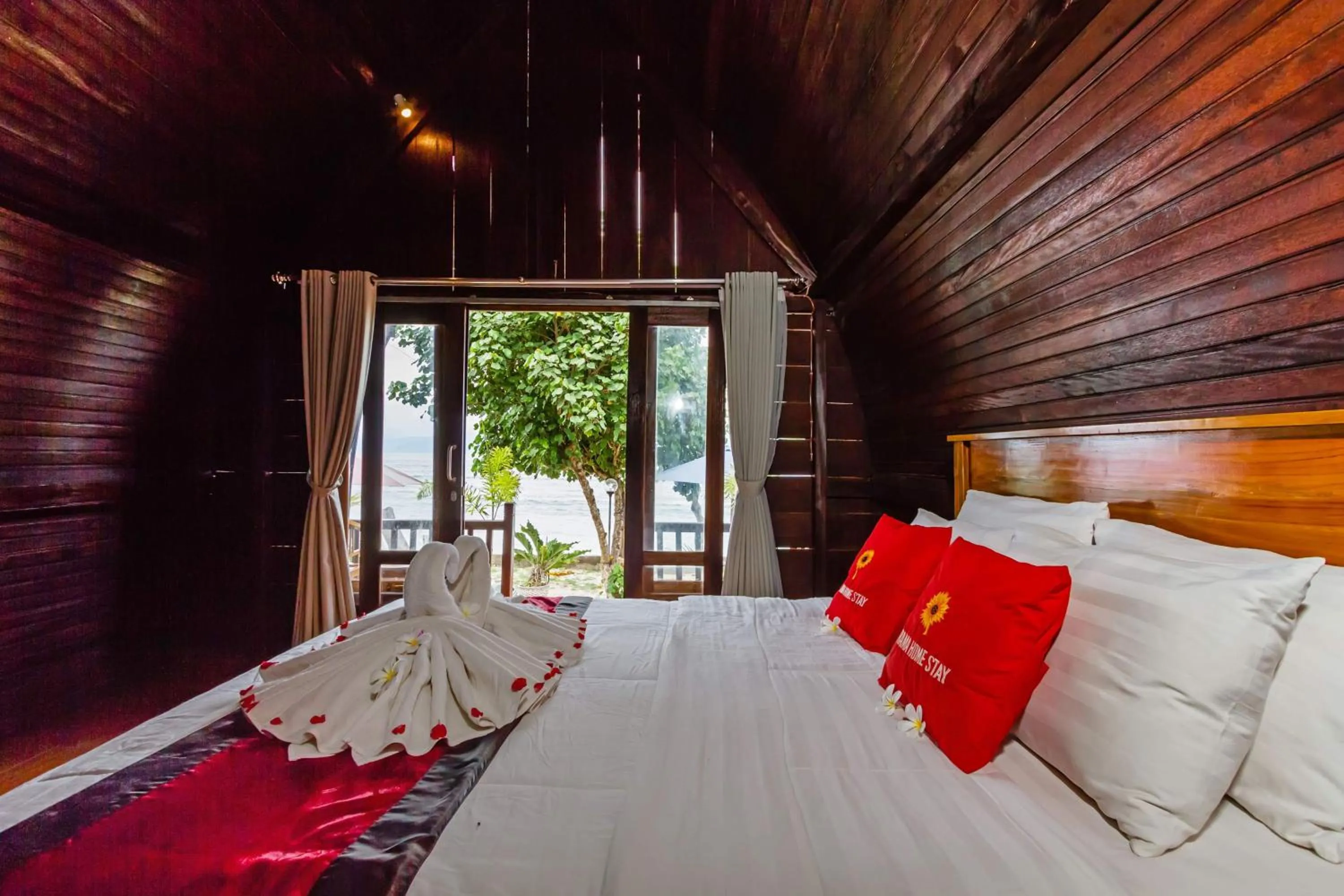 Bed in Rama Homestay