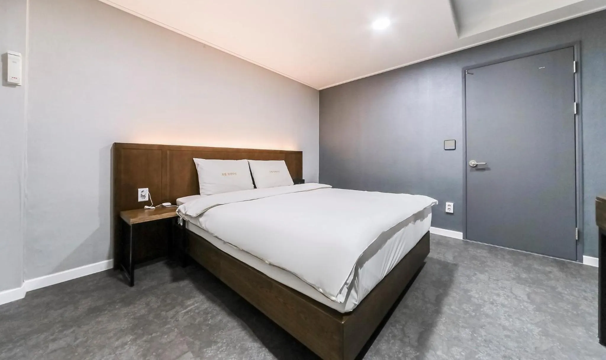 Bed in Hotel Valentine Gyeongju