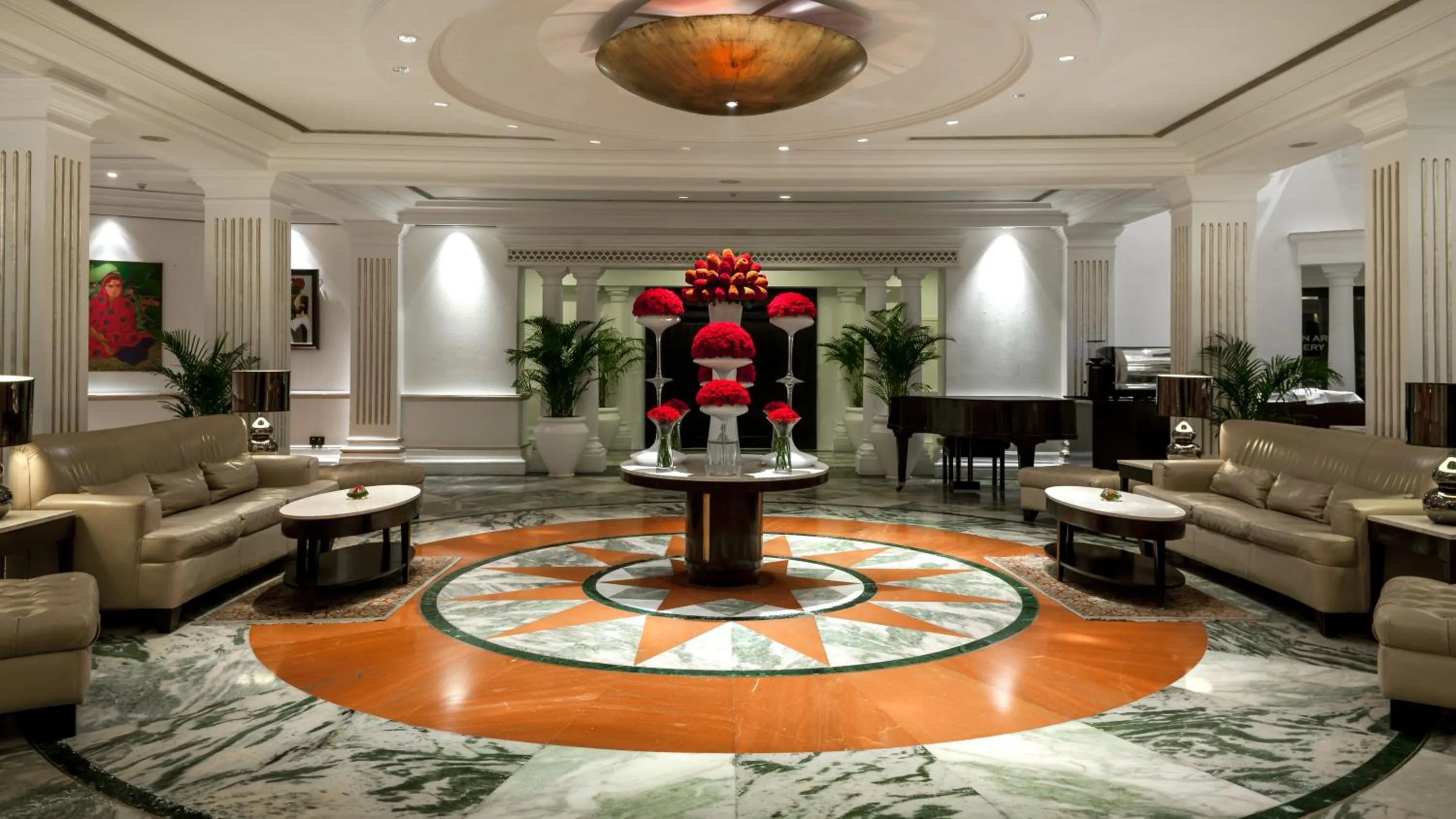 Lobby or reception in The Claridges New Delhi