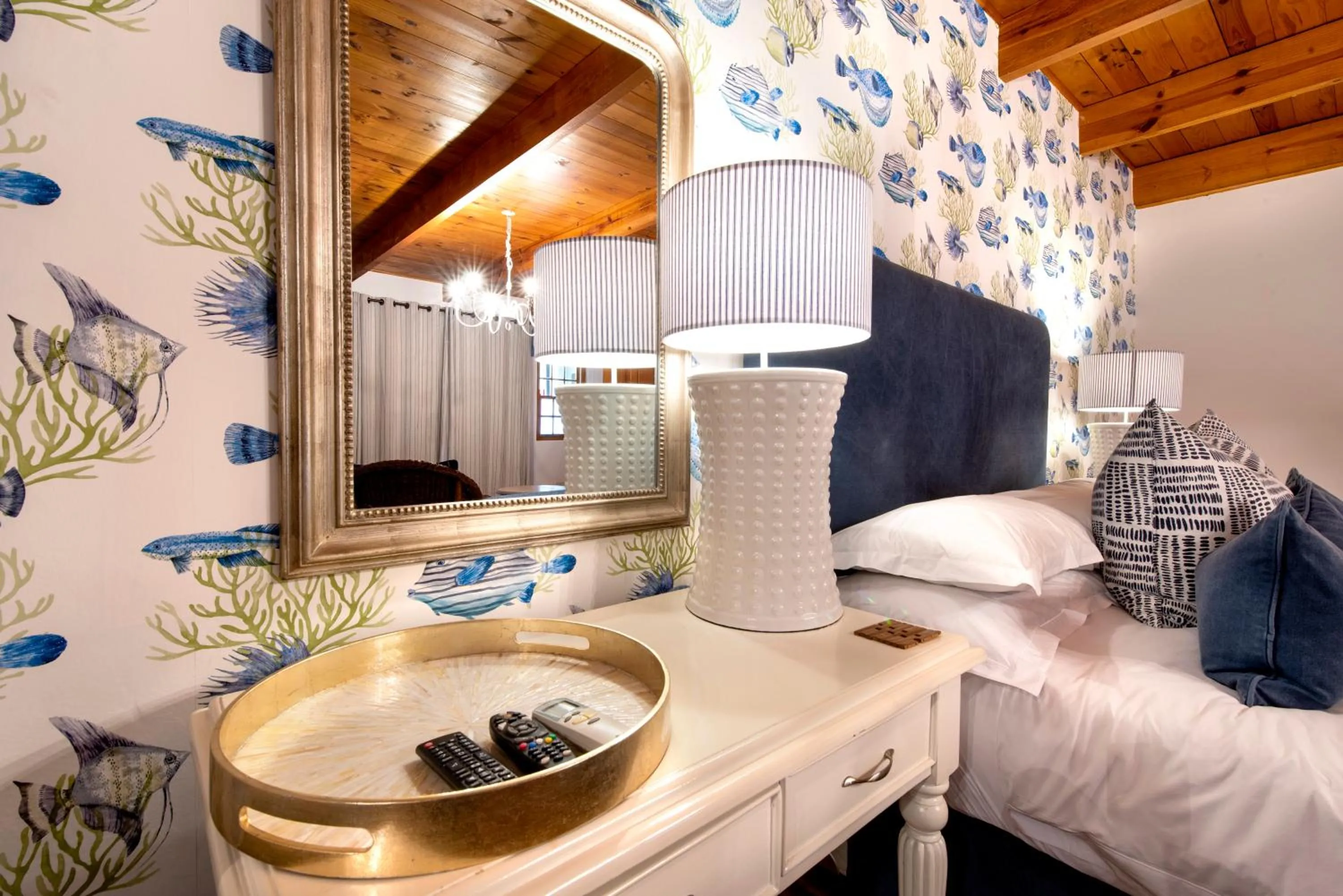 Bed in Avondrood Guest House by The Oyster Collection