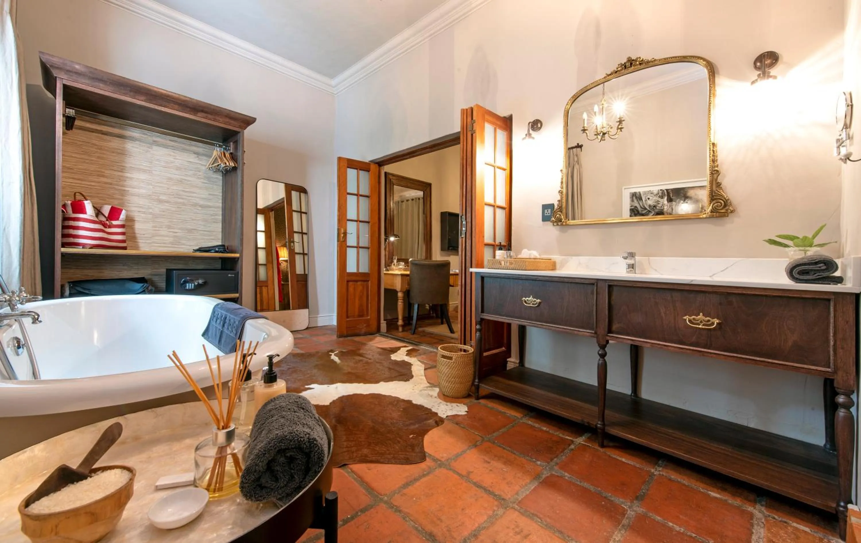 Bathroom in Avondrood Guest House by The Oyster Collection