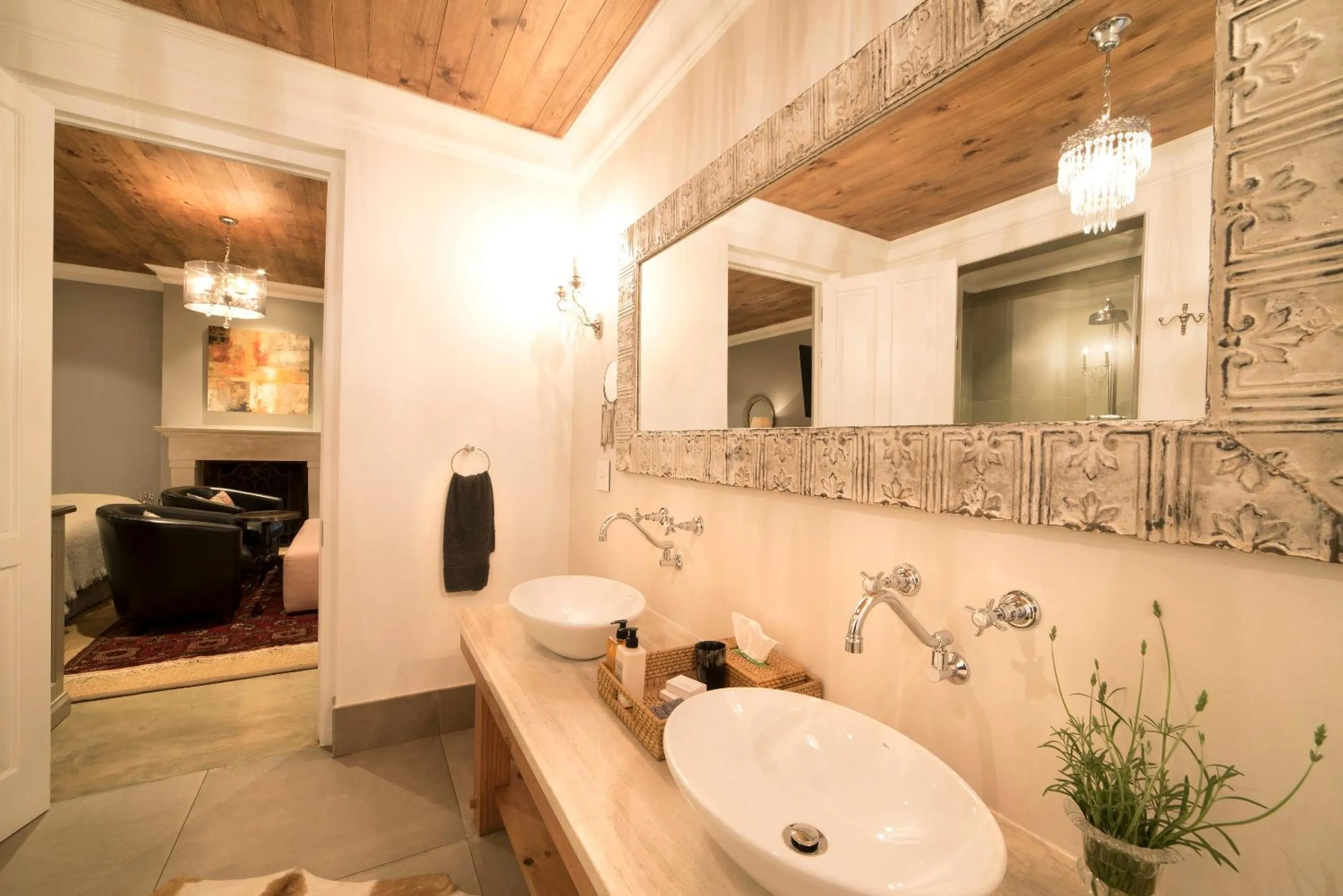 Bathroom in Avondrood Guest House by The Oyster Collection