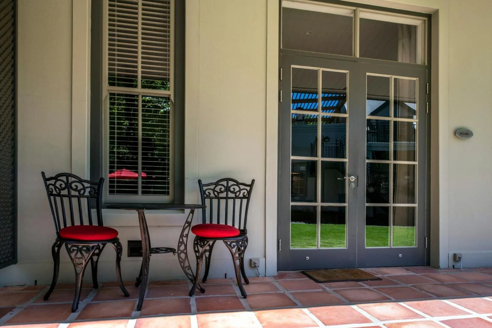 Balcony/Terrace in Avondrood Guest House by The Oyster Collection