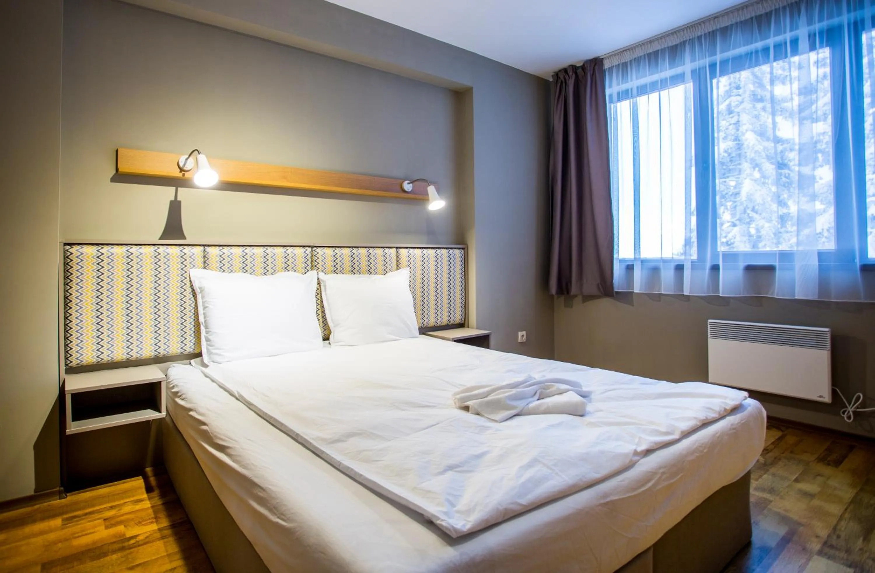 Bed in Sunny Hills Ski&Wellness