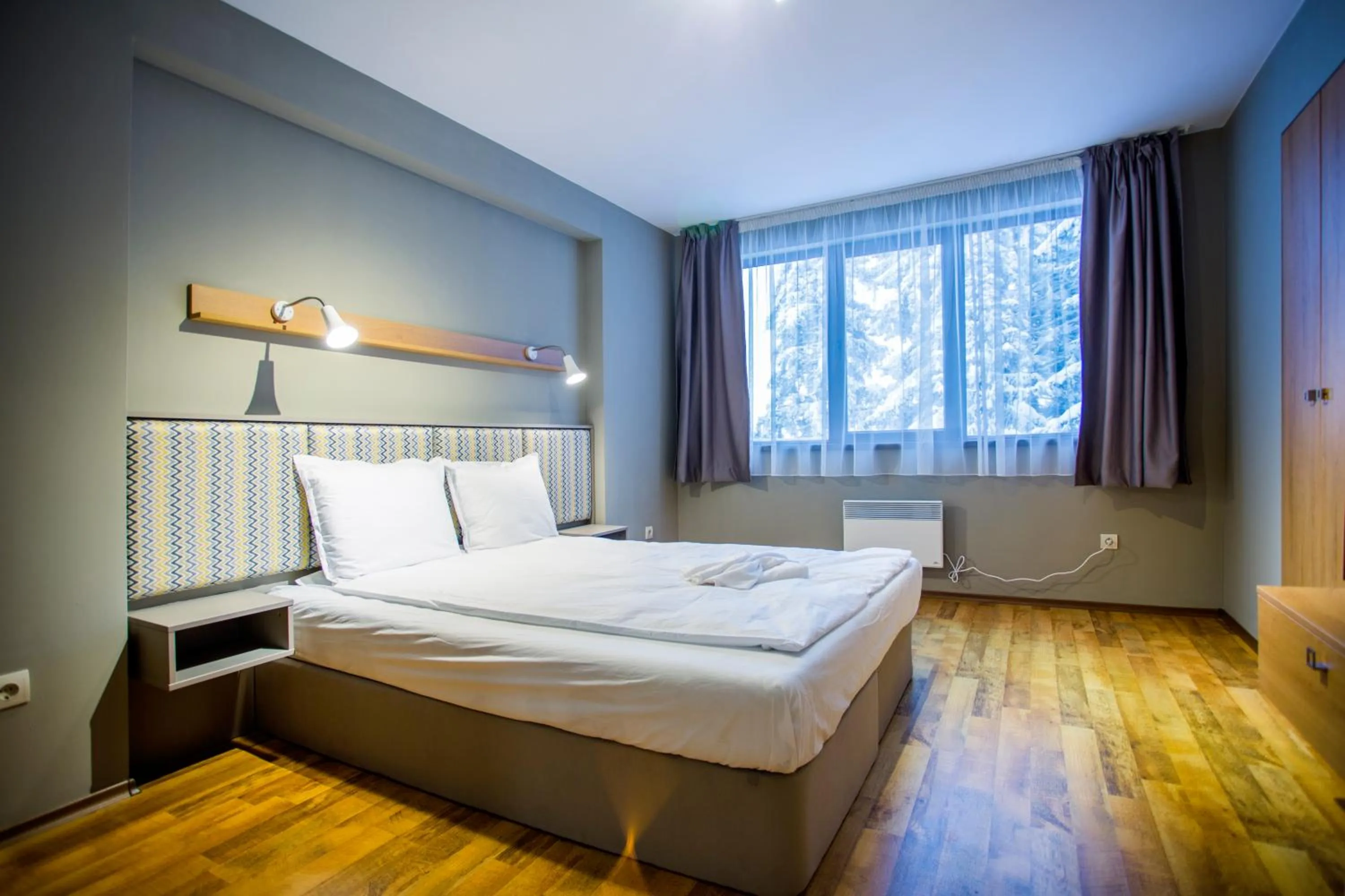 Bed in Sunny Hills Ski&Wellness