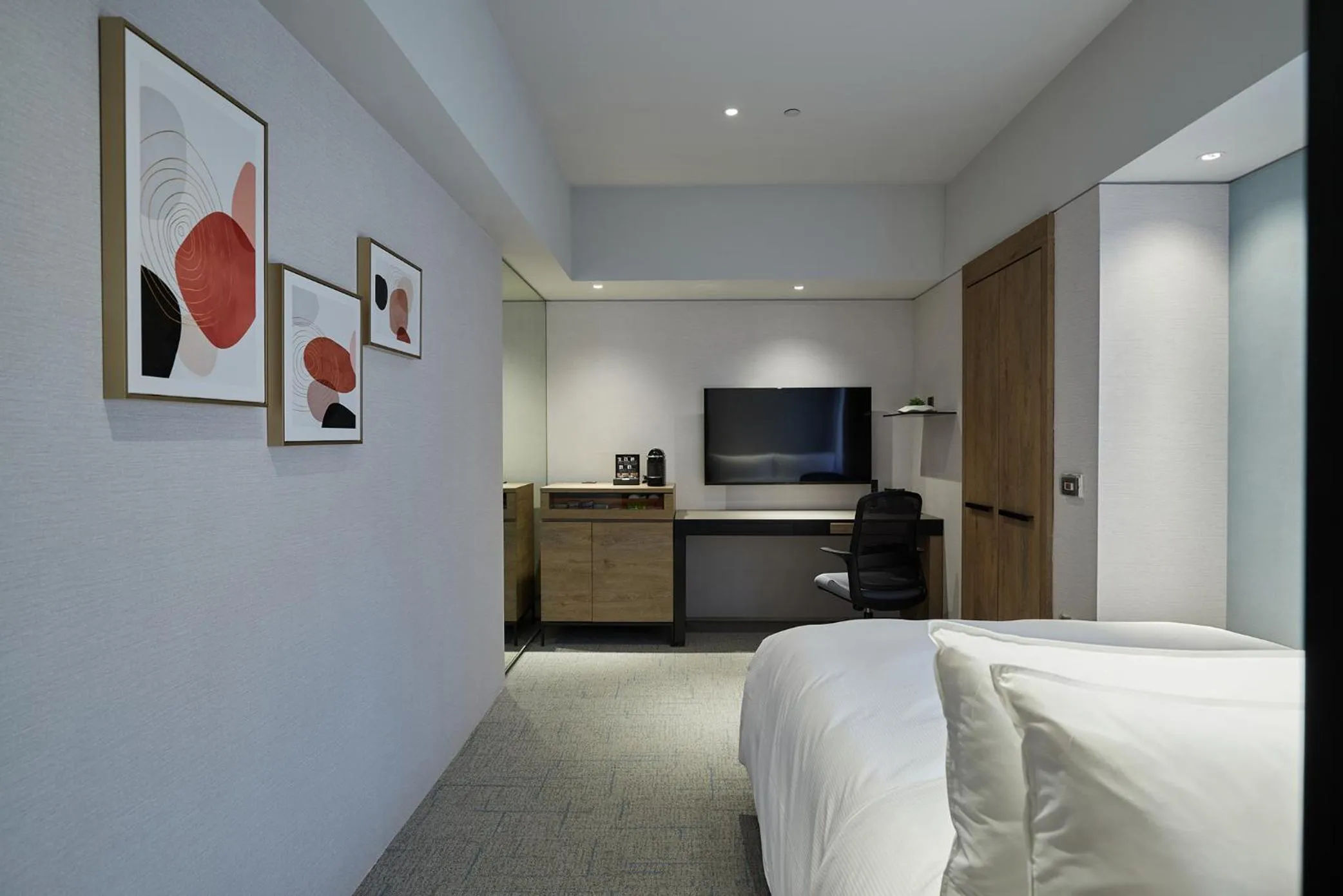 On site, Bed in K Hotel Taipei Nanjing