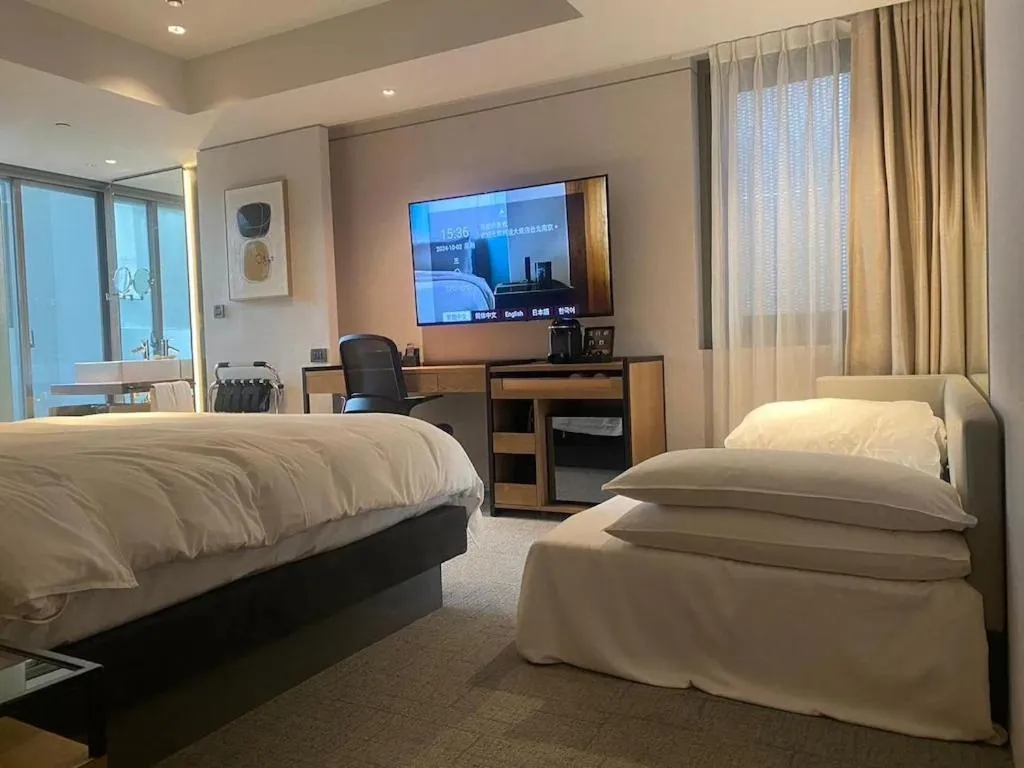 Photo of the whole room, Bed in K Hotel Taipei Nanjing