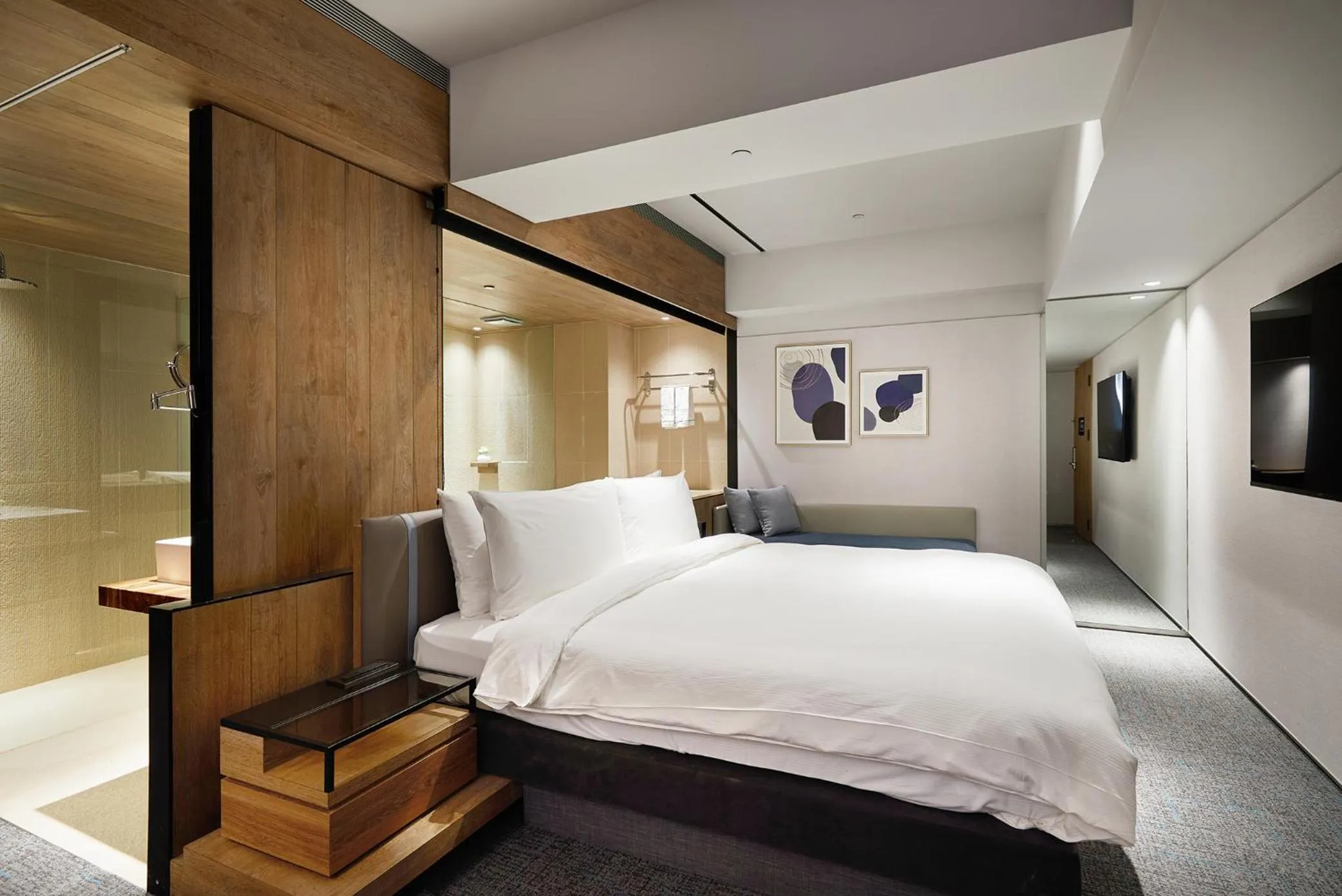 On site, Bed in K Hotel Taipei Nanjing