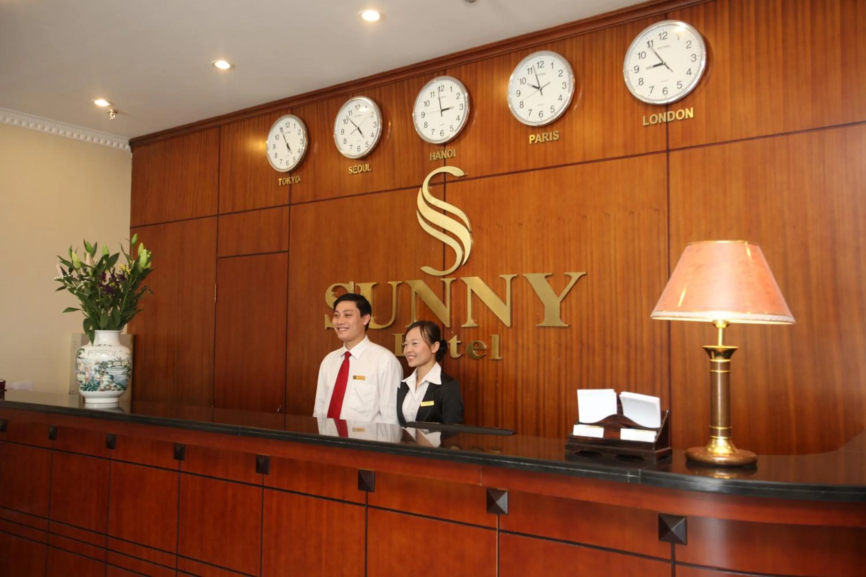 Lobby or reception in Sunny 3 Hotel