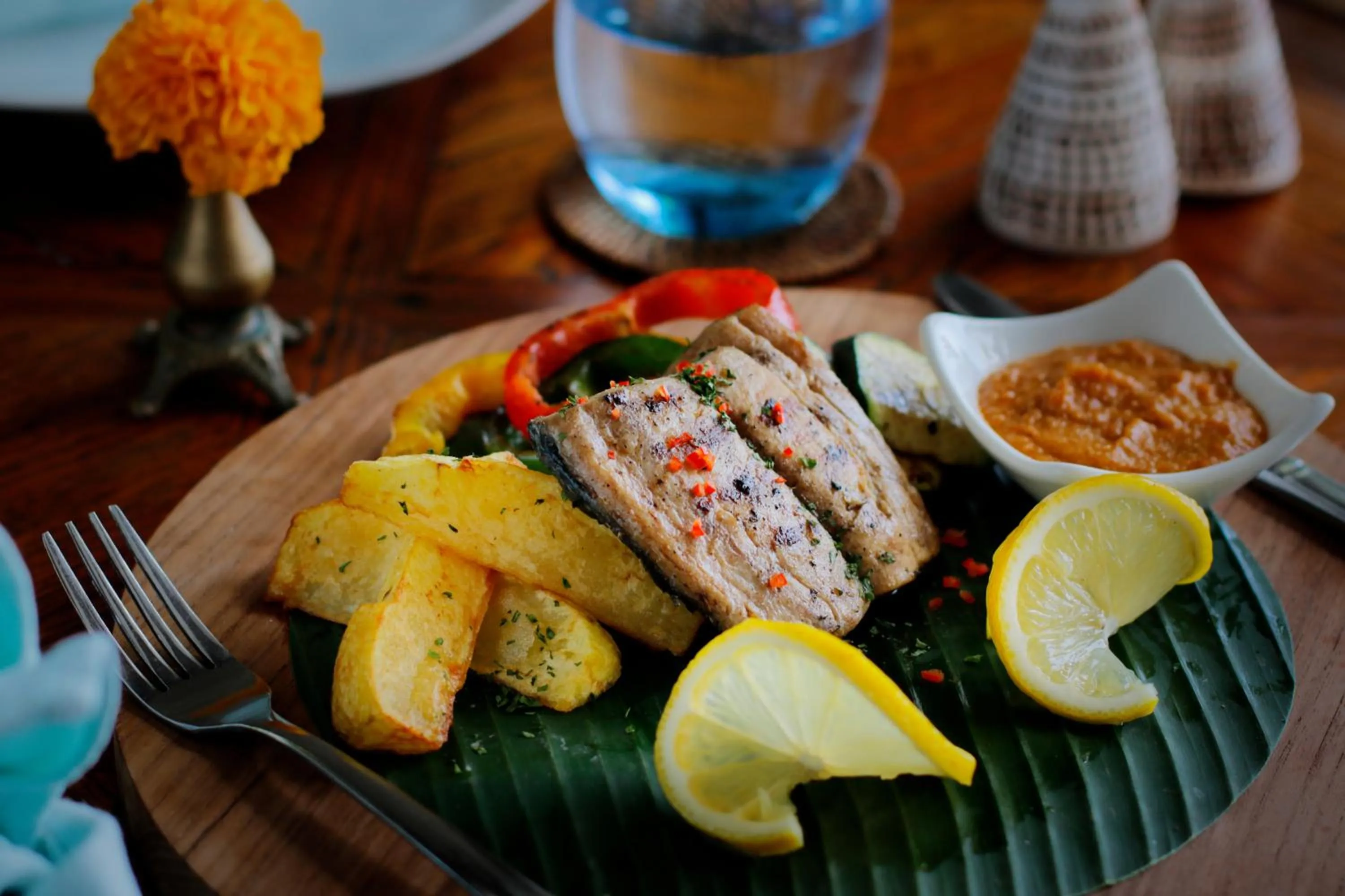 Food in Sagara Candidasa by AHM