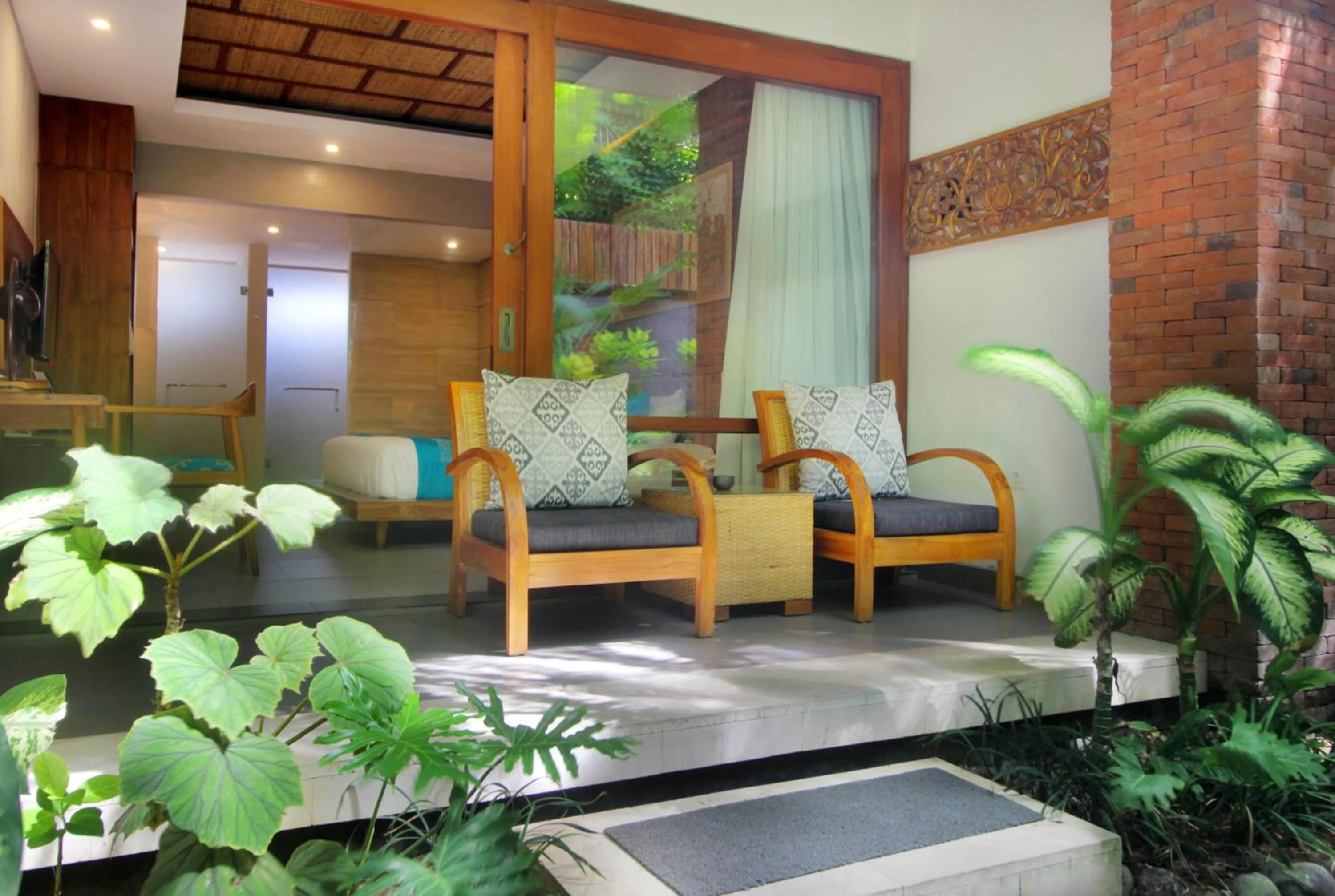 Garden in Sagara Candidasa by AHM