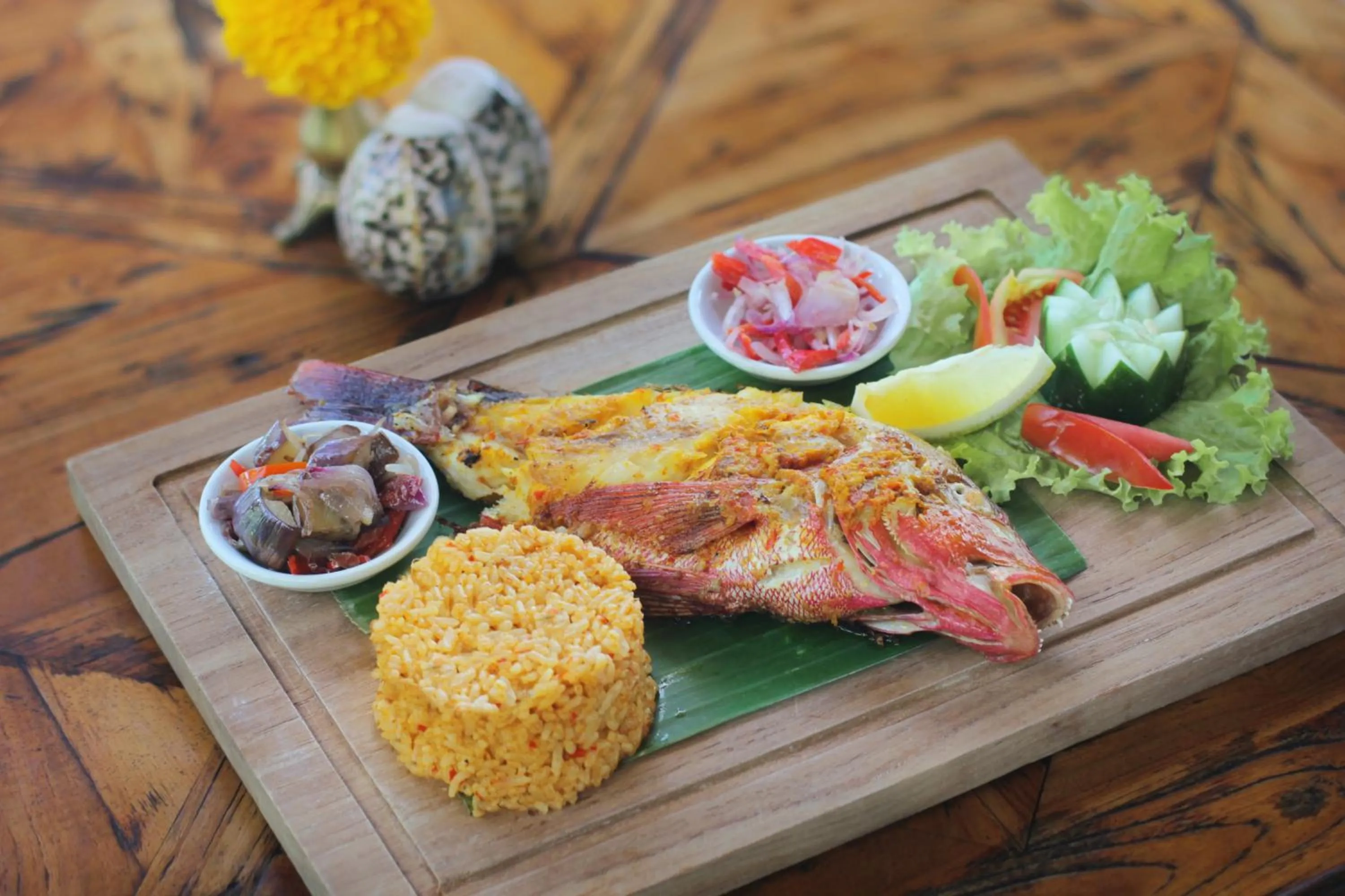 Food in Sagara Candidasa by AHM