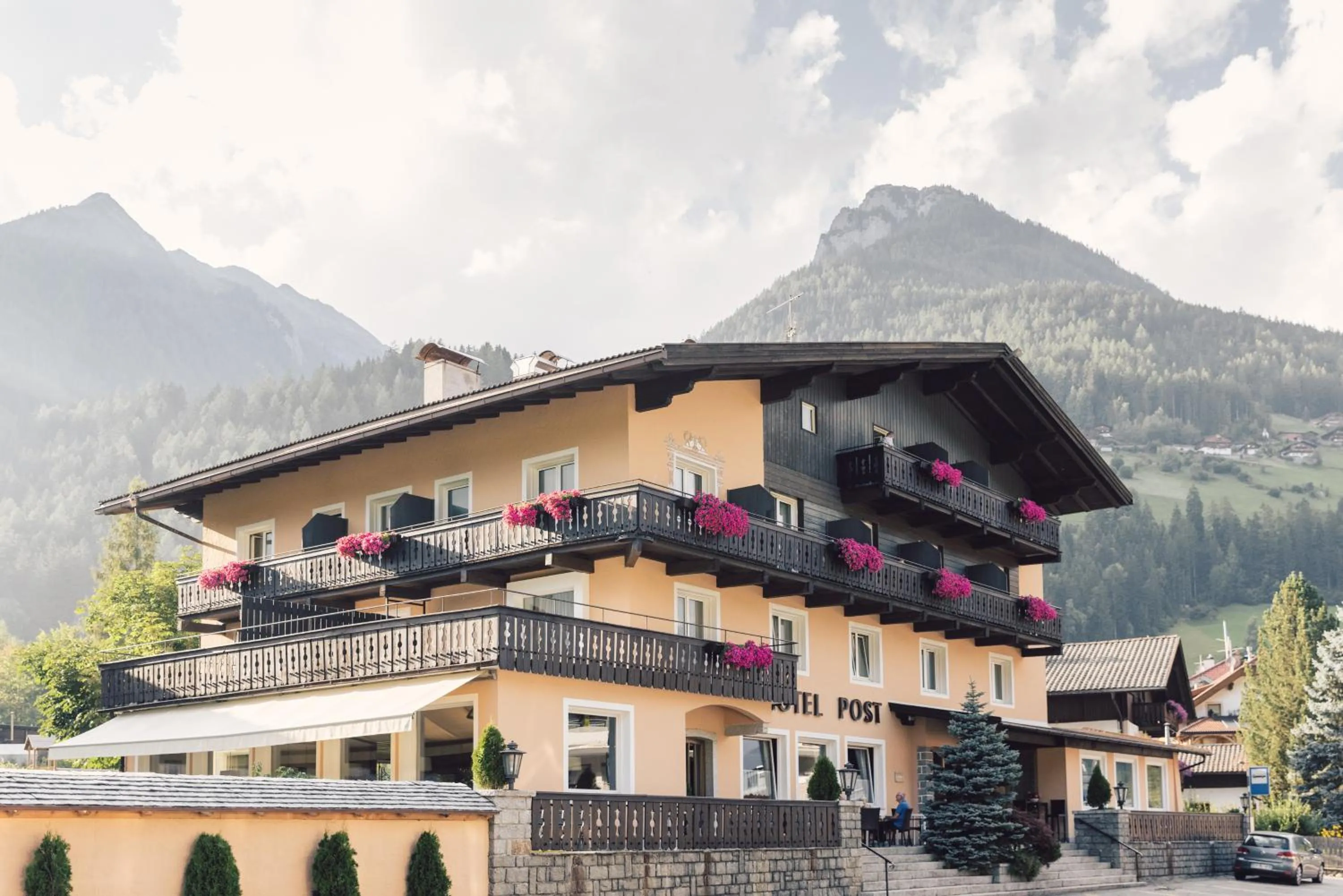 Property building in Posthotel