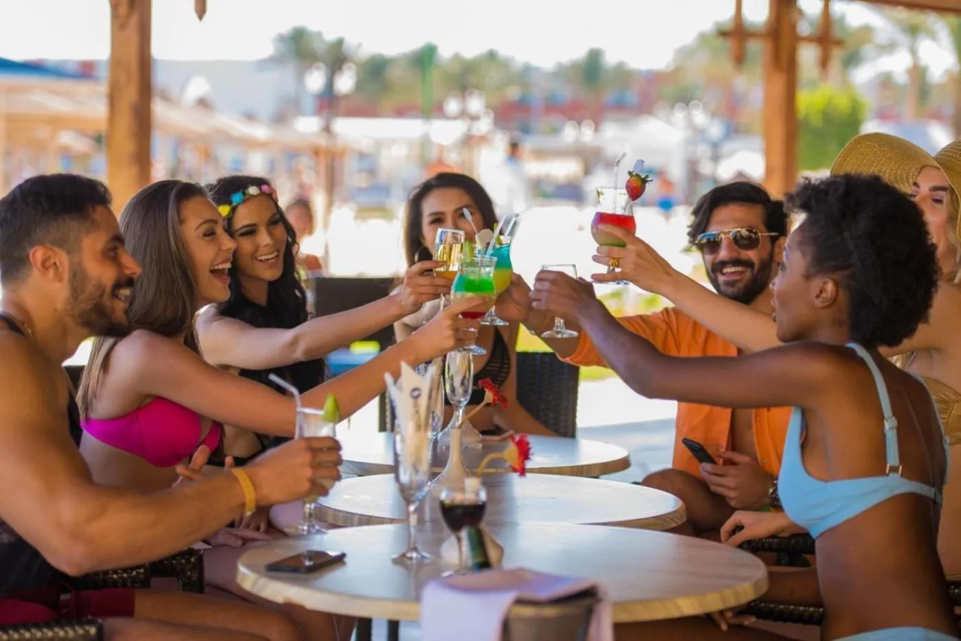 Lounge or bar in Sunrise Mamlouk Palace Resort