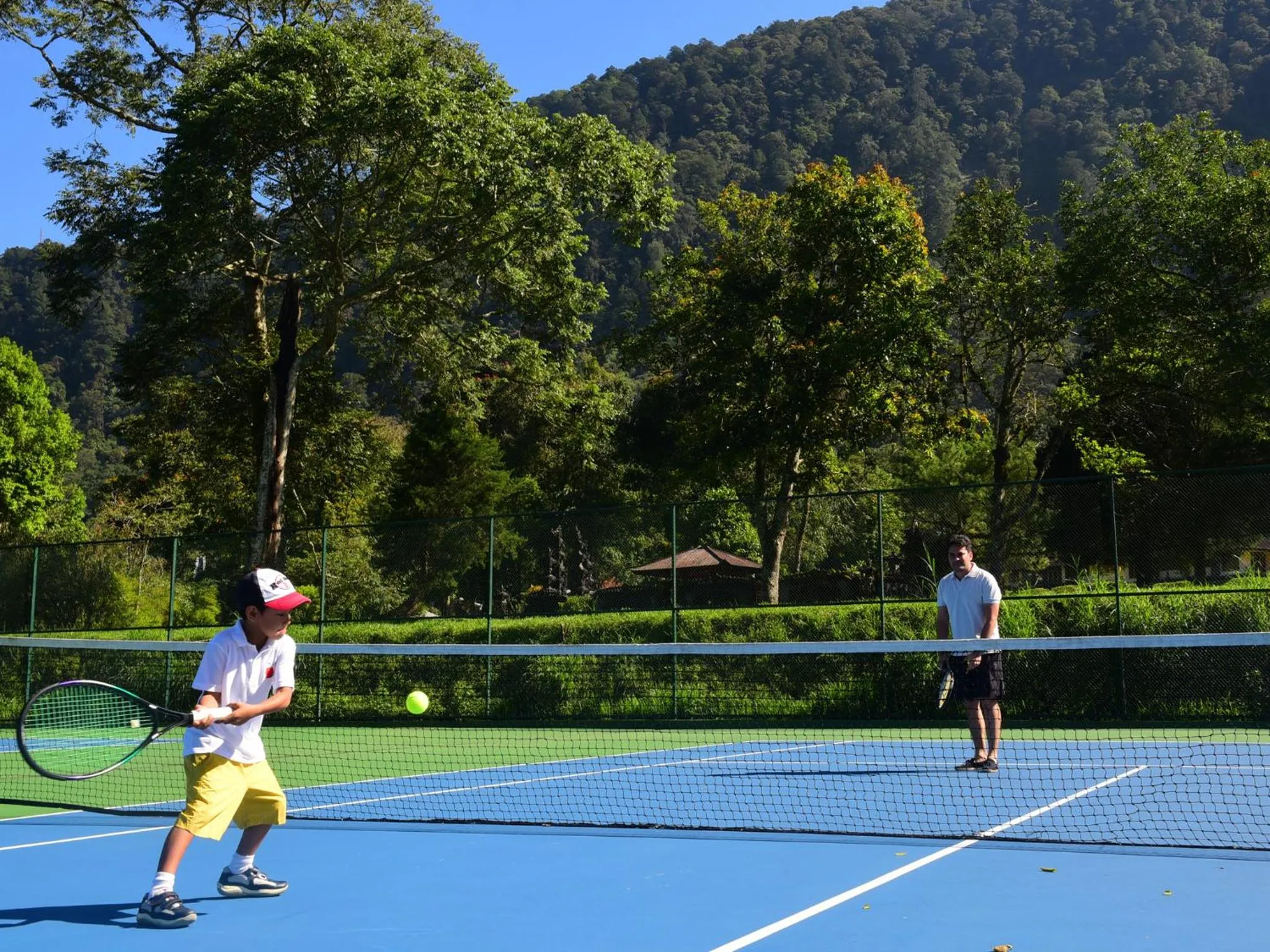 Tennis court in Handara Golf & Resort Bali