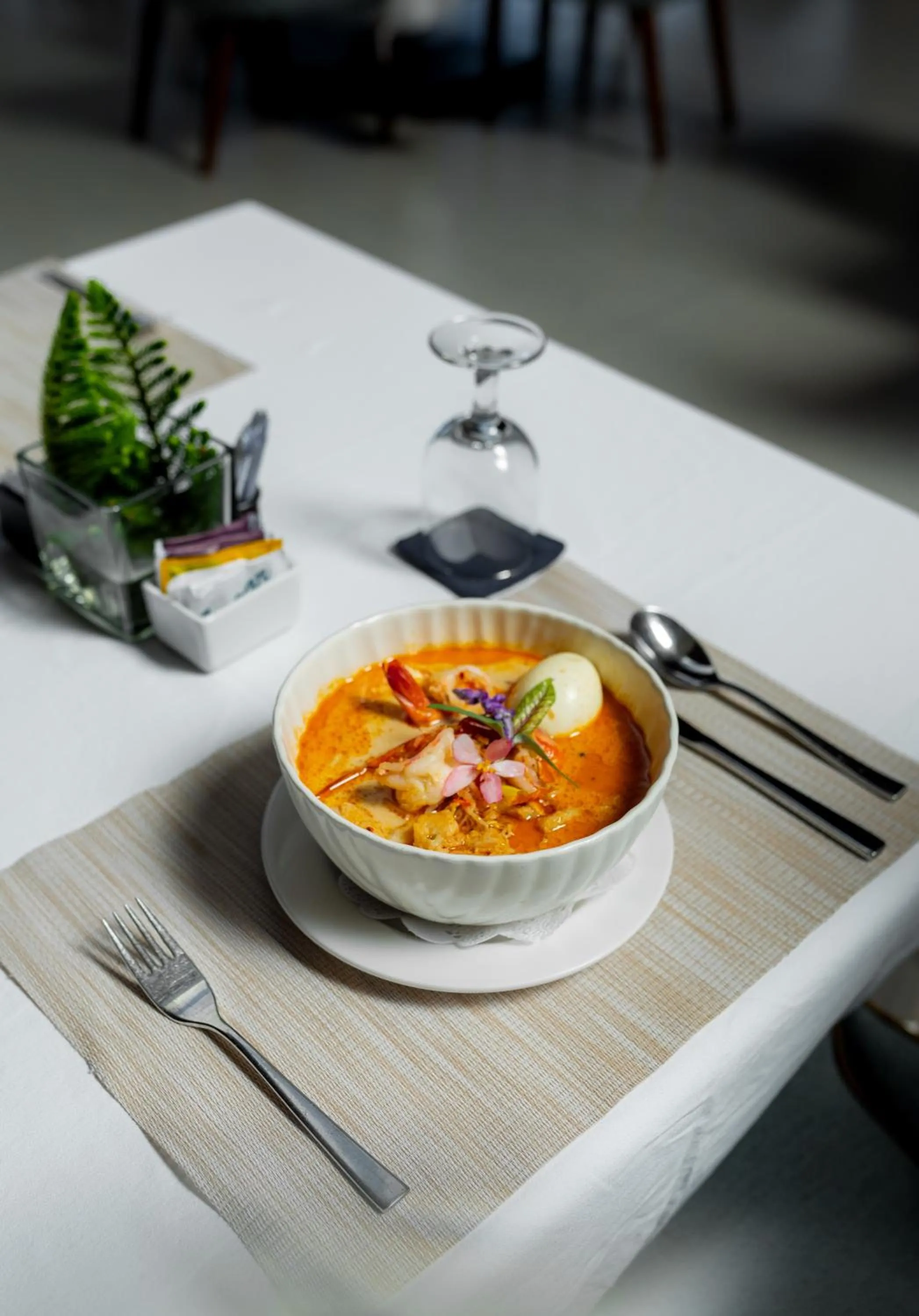 Food close-up in Handara Golf & Resort Bali