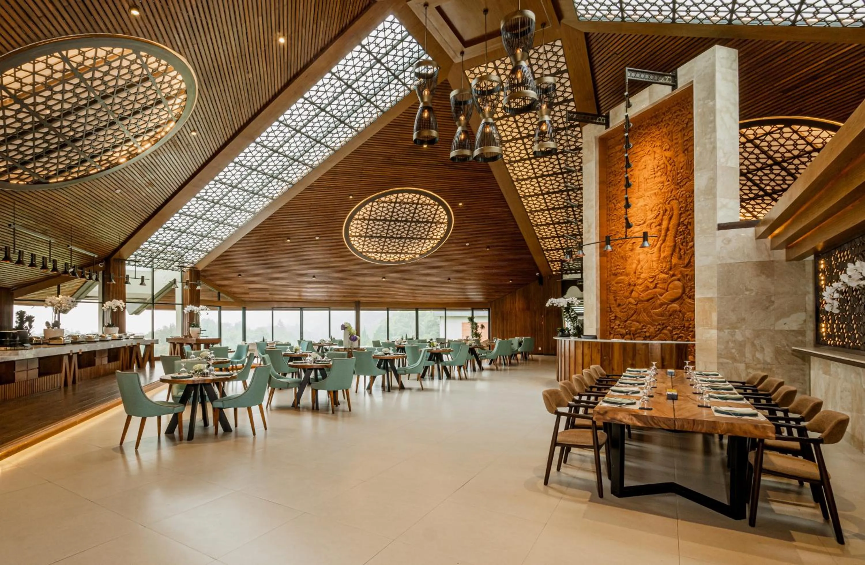 Restaurant/places to eat in Handara Golf & Resort Bali