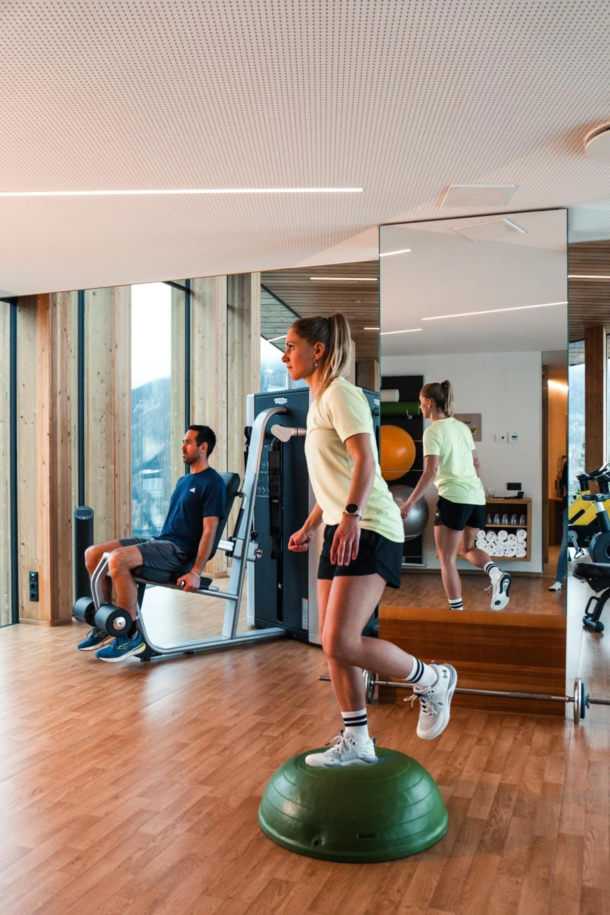 Fitness centre/facilities in Hotel Panoramic Lotsch