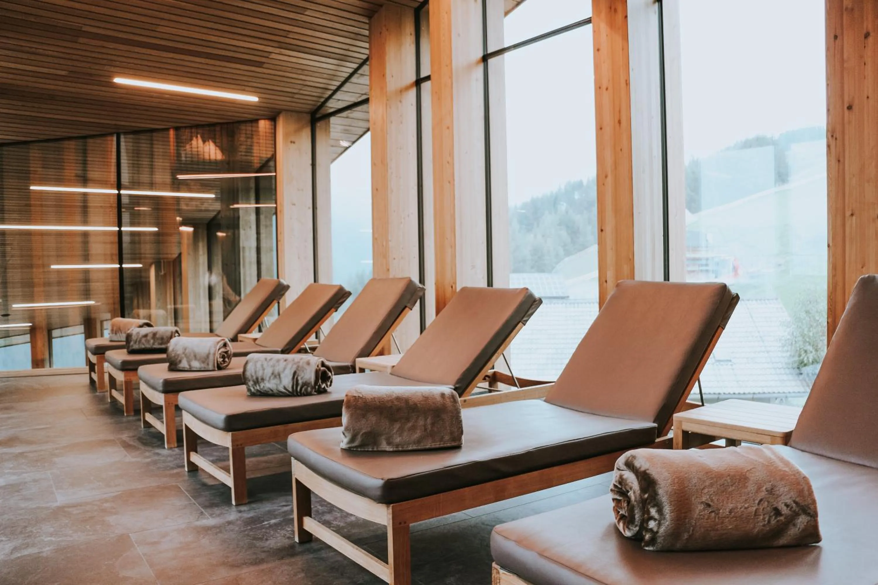 Spa and wellness centre/facilities in Hotel Panoramic Lotsch
