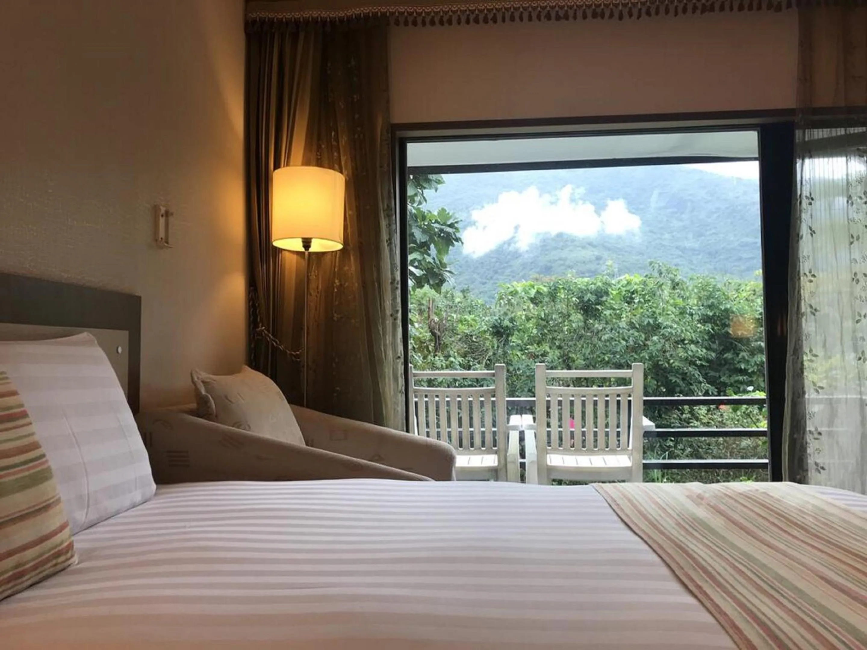 View (from property/room), Bed in Kanazawa House