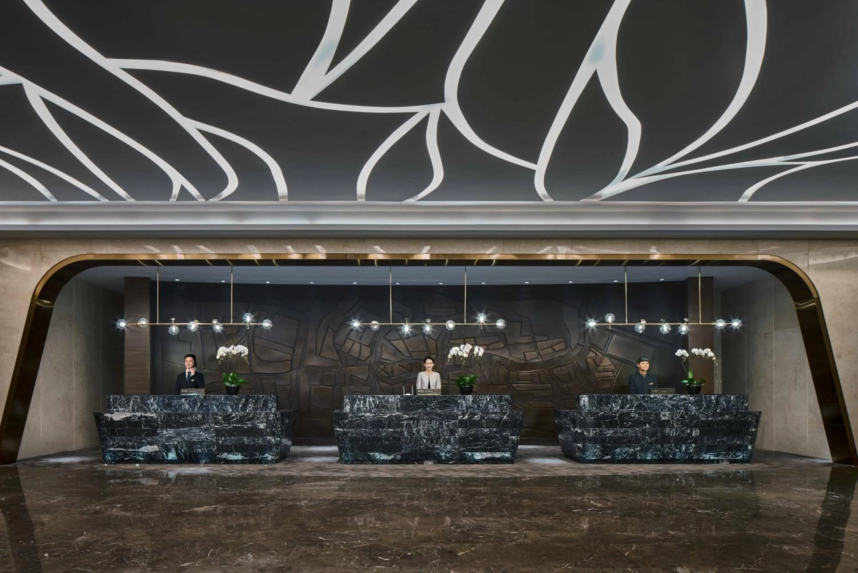 Lobby or reception in Primus Hotel Shanghai Hongqiao