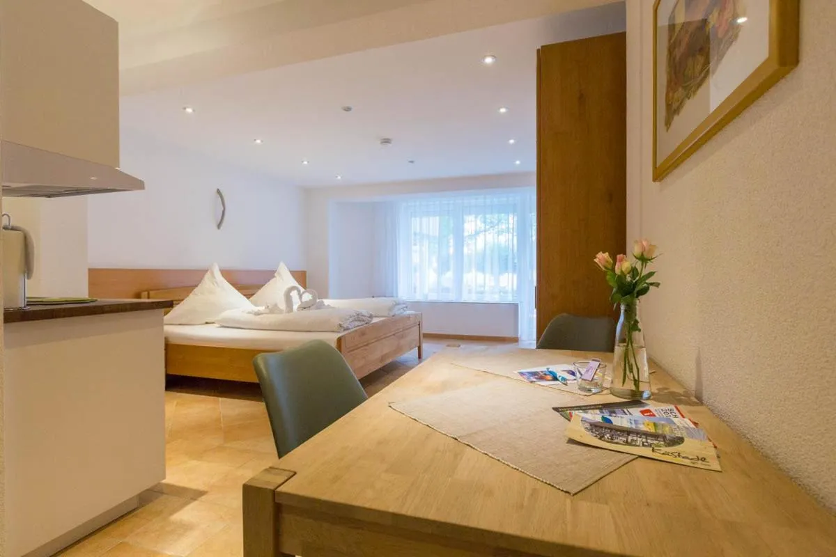 Bed in Strandpension Mäder