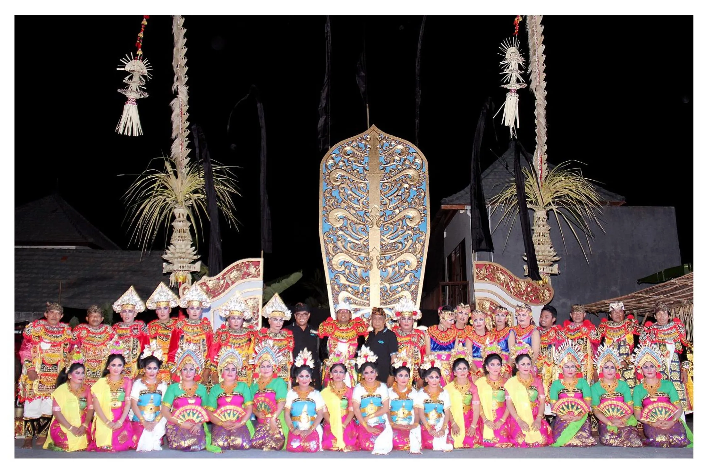 Evening entertainment in Swastika Bungalows