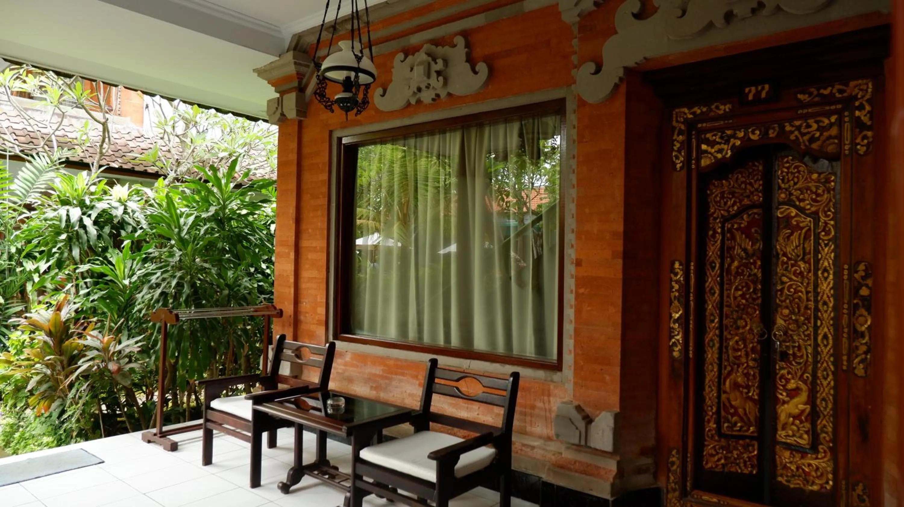 Balcony/Terrace in Swastika Bungalows