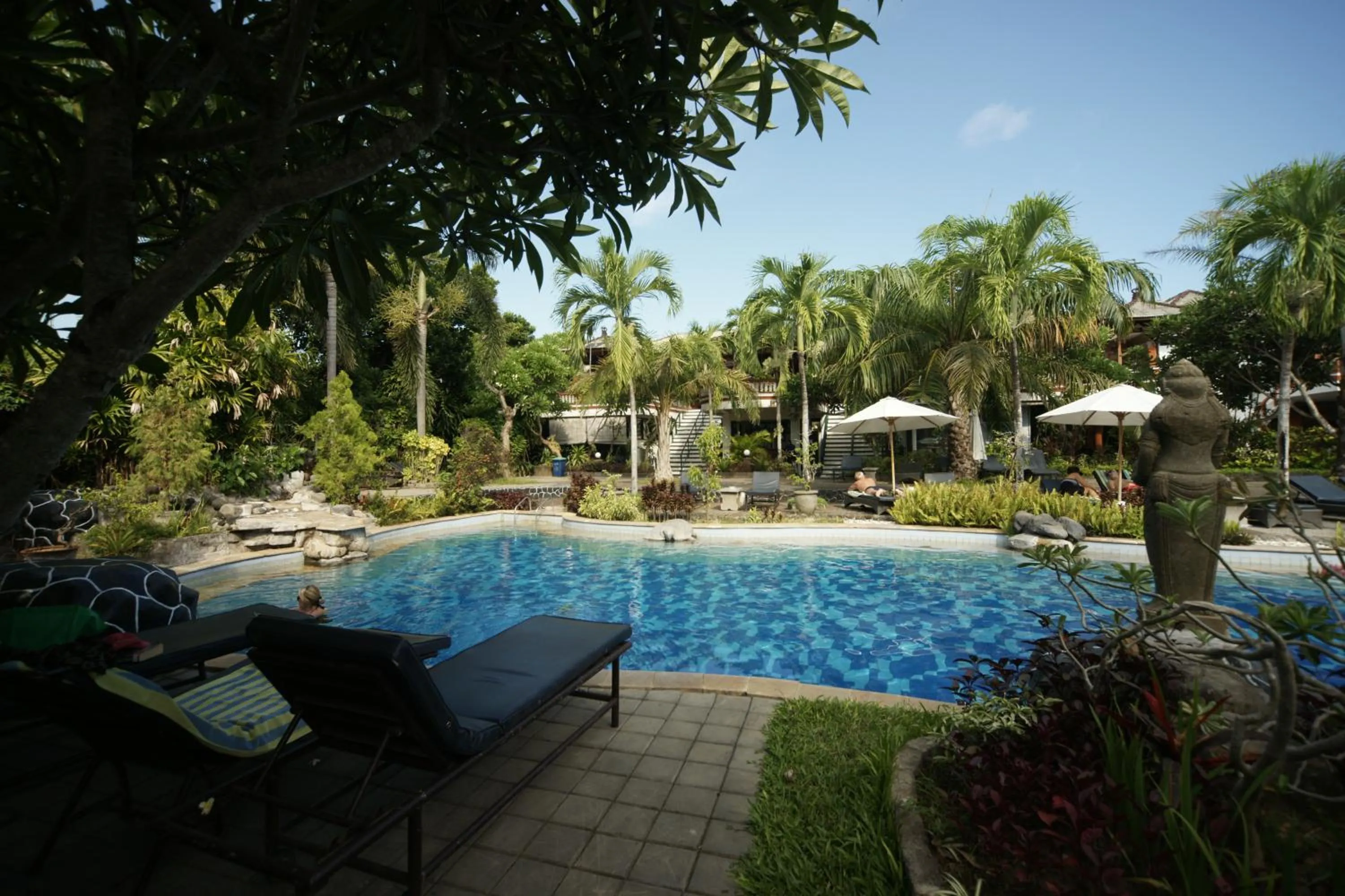 Swimming pool in Swastika Bungalows