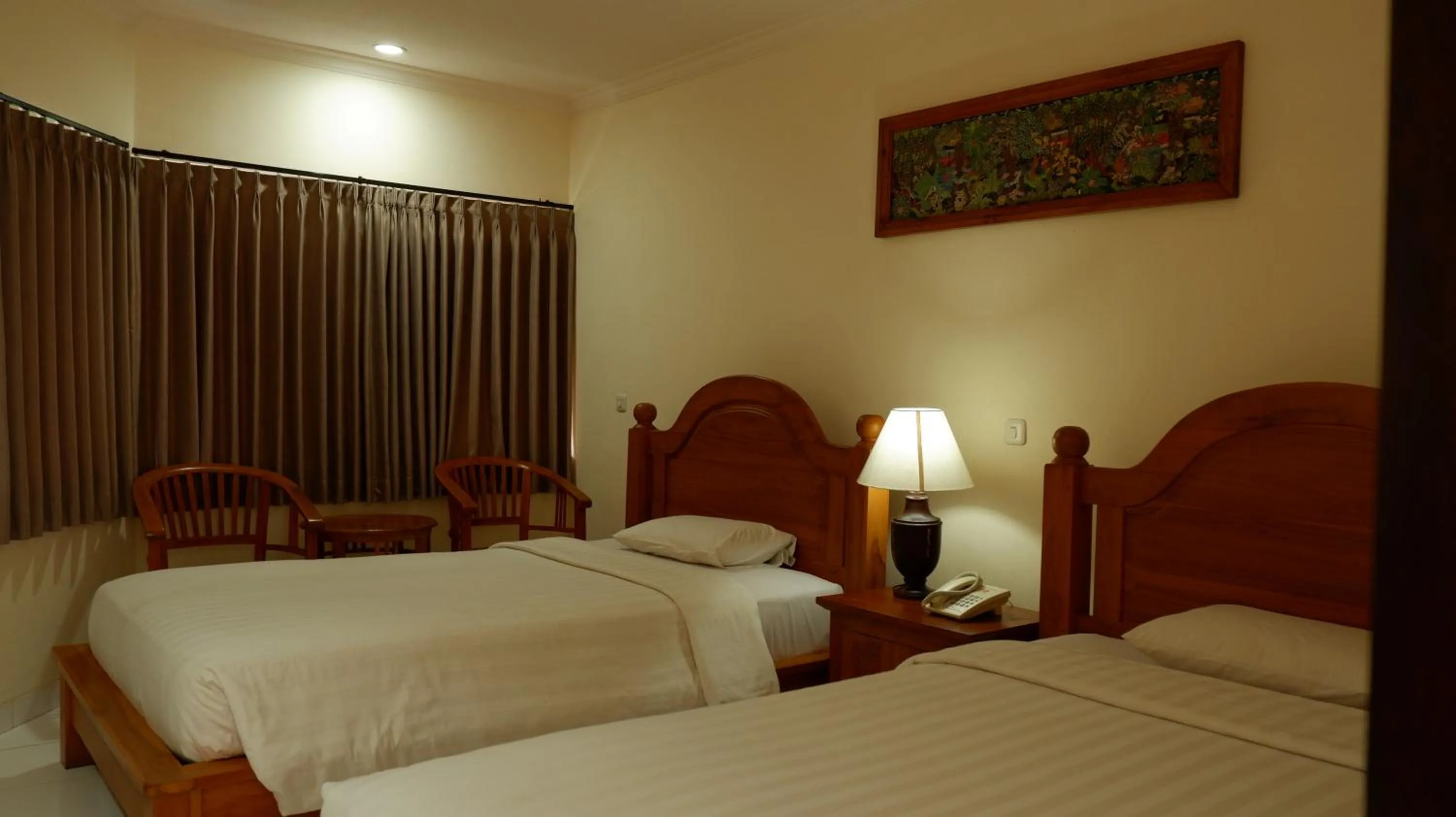 Bed in Swastika Bungalows