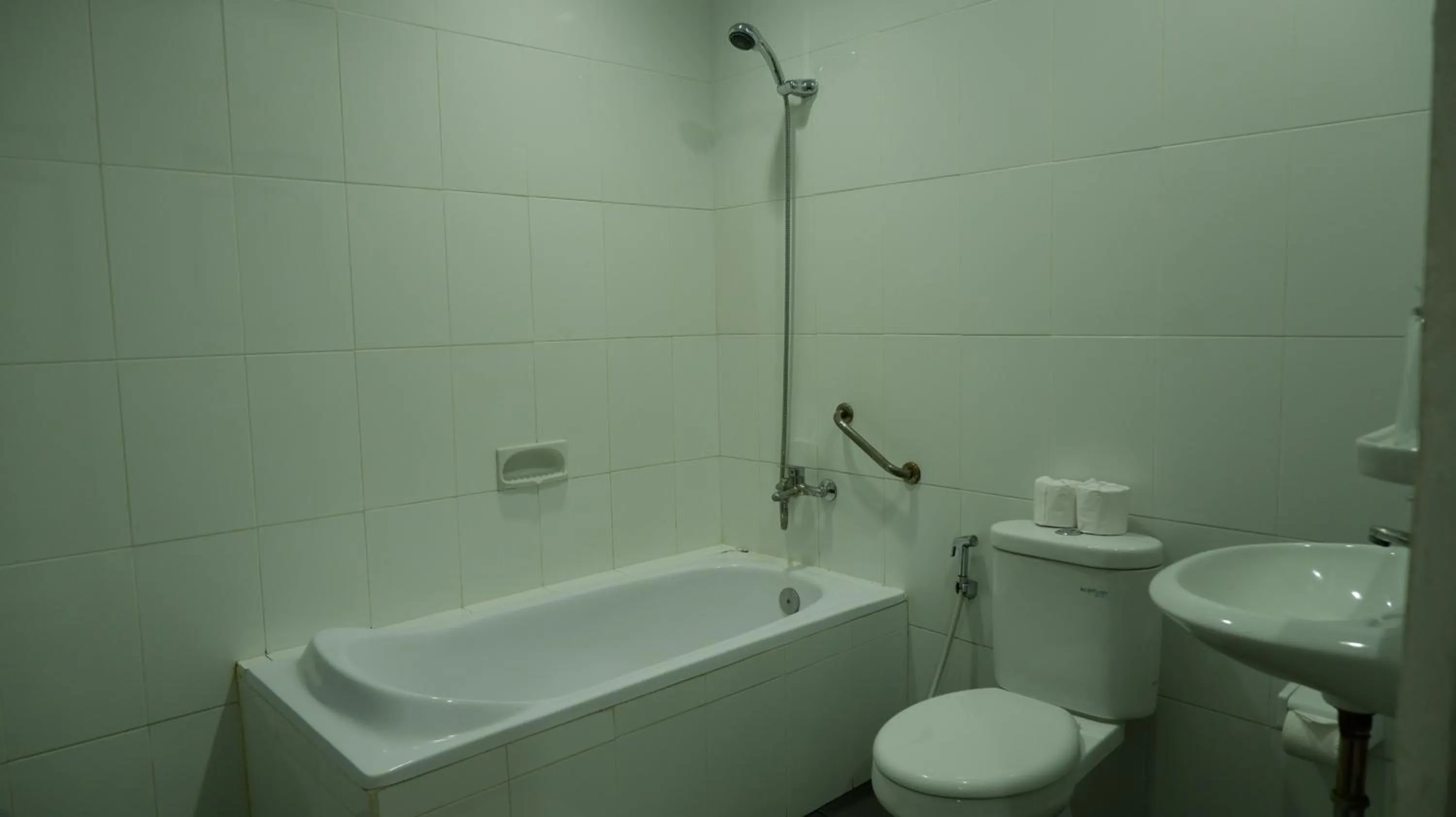 Shower in Swastika Bungalows