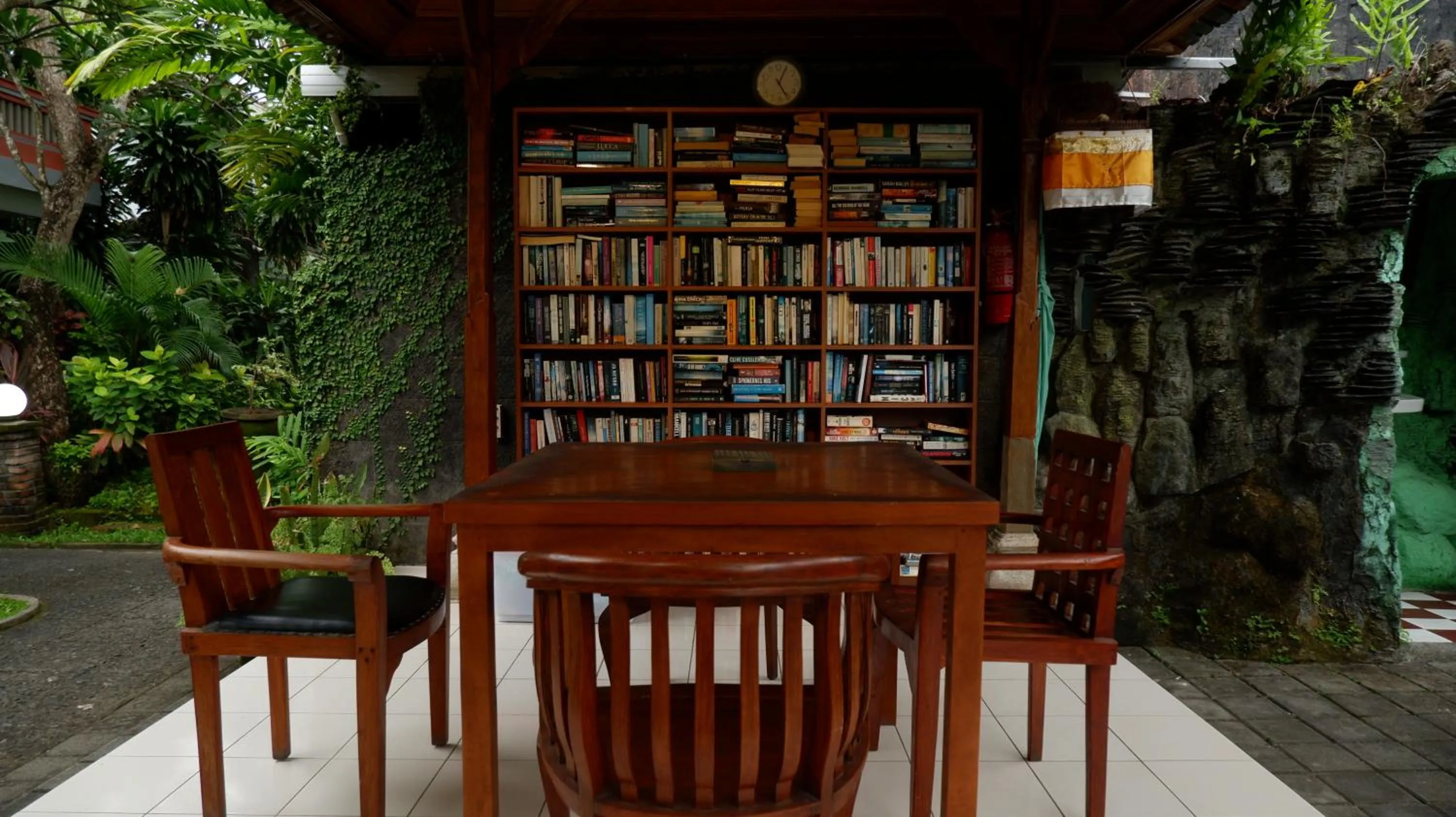 Library in Swastika Bungalows