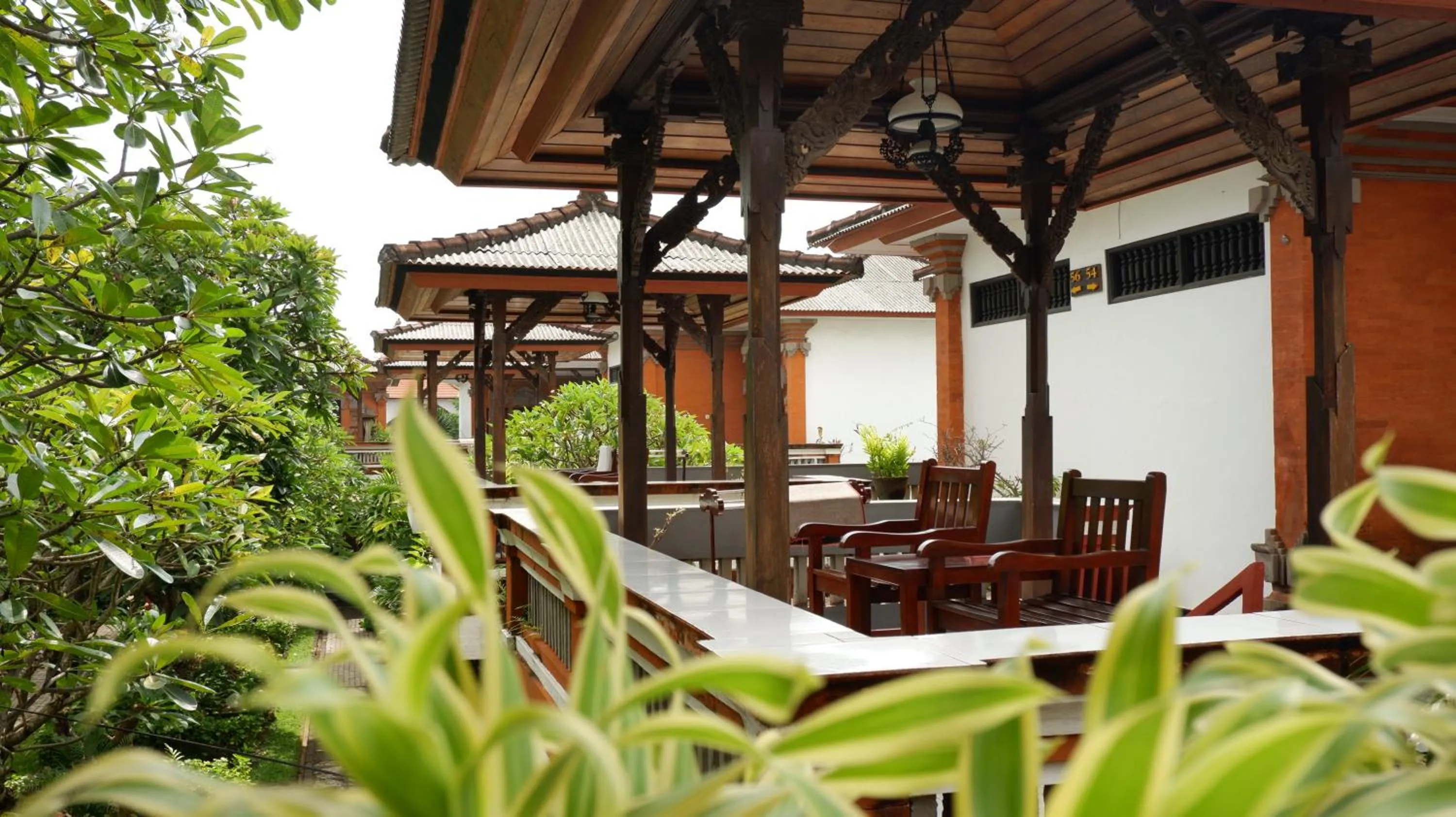 Balcony/Terrace in Swastika Bungalows