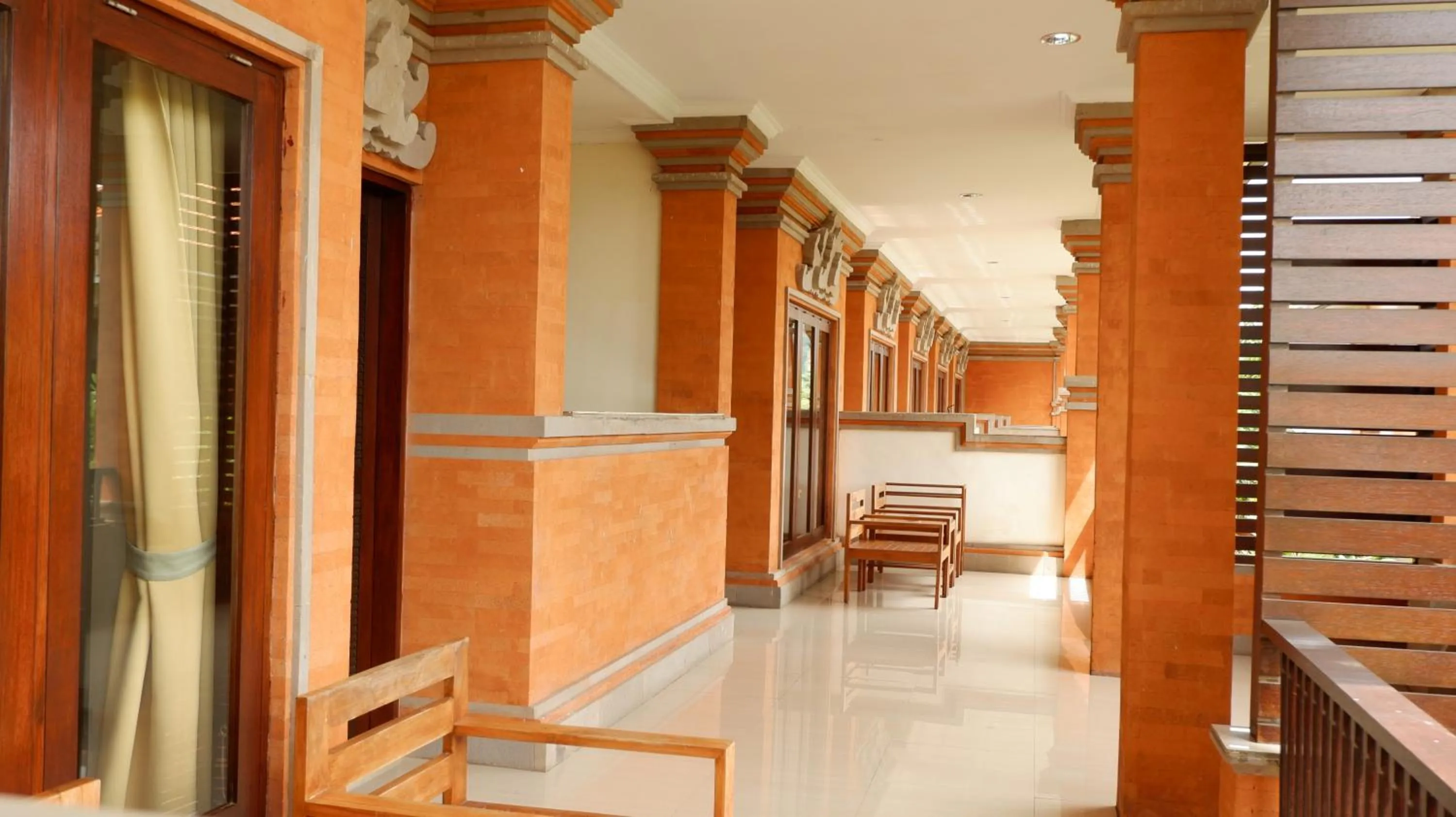 Balcony/Terrace in Swastika Bungalows