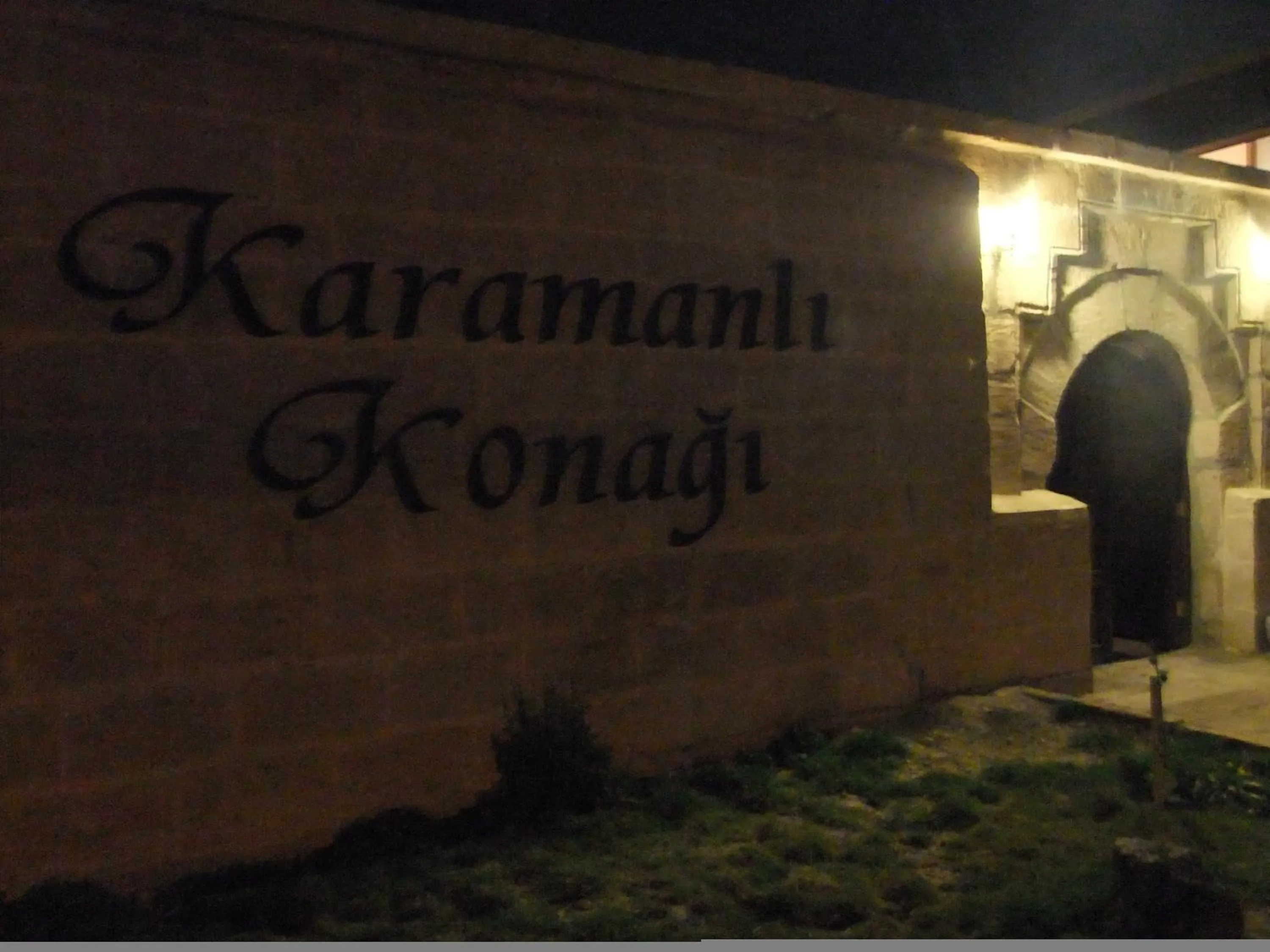 Facade/entrance in Karamanli Konagi