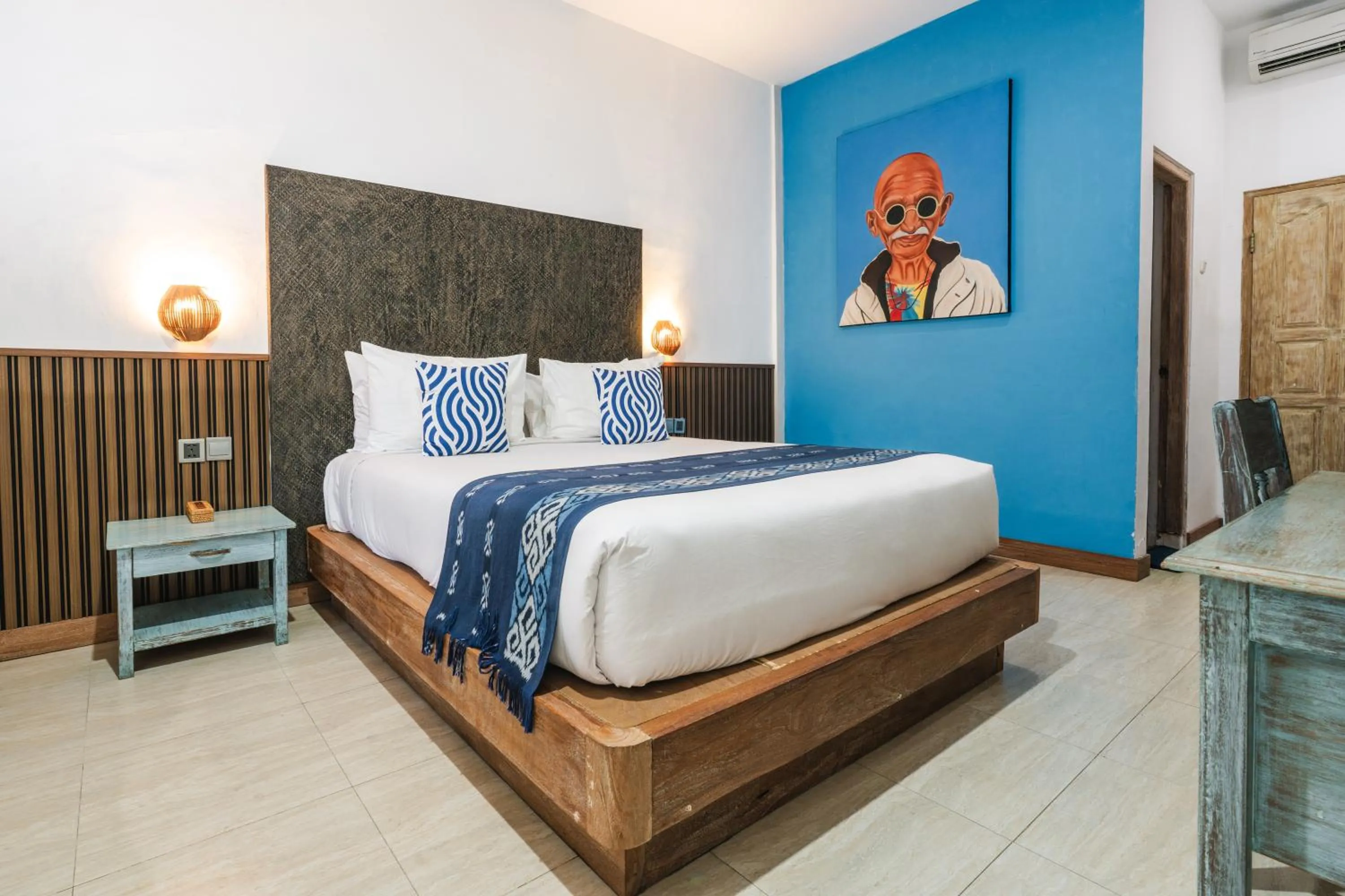 Bedroom, Bed in Sanur House