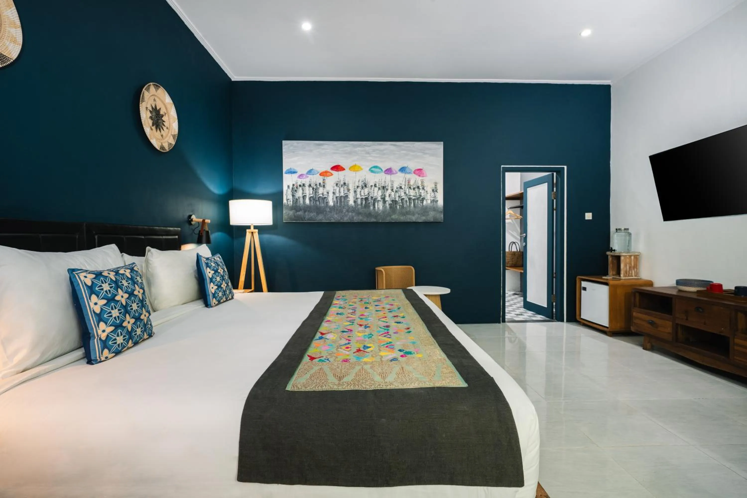 Bedroom, Bed in Sanur House