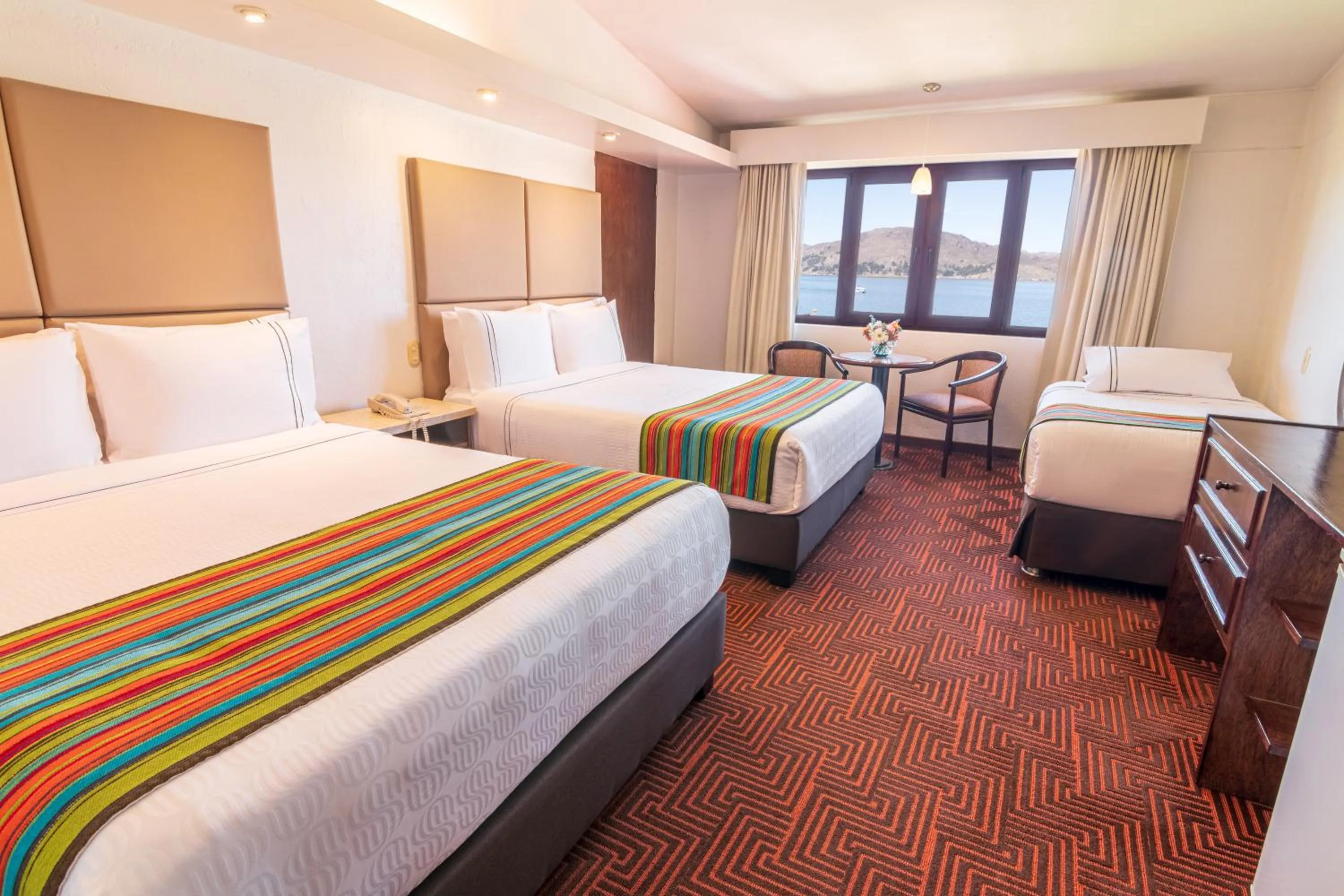 Bed in Sonesta Posadas del Inca Puno