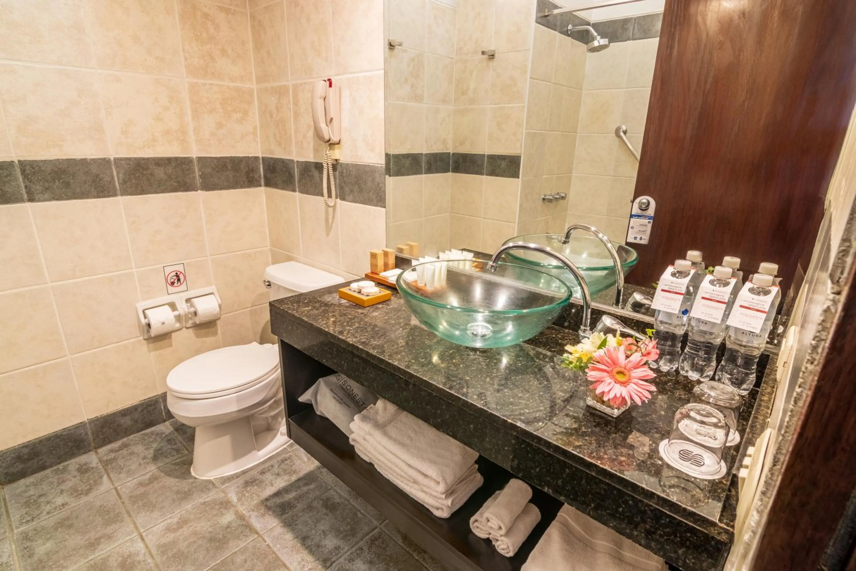 Toilet in Sonesta Posadas del Inca Puno