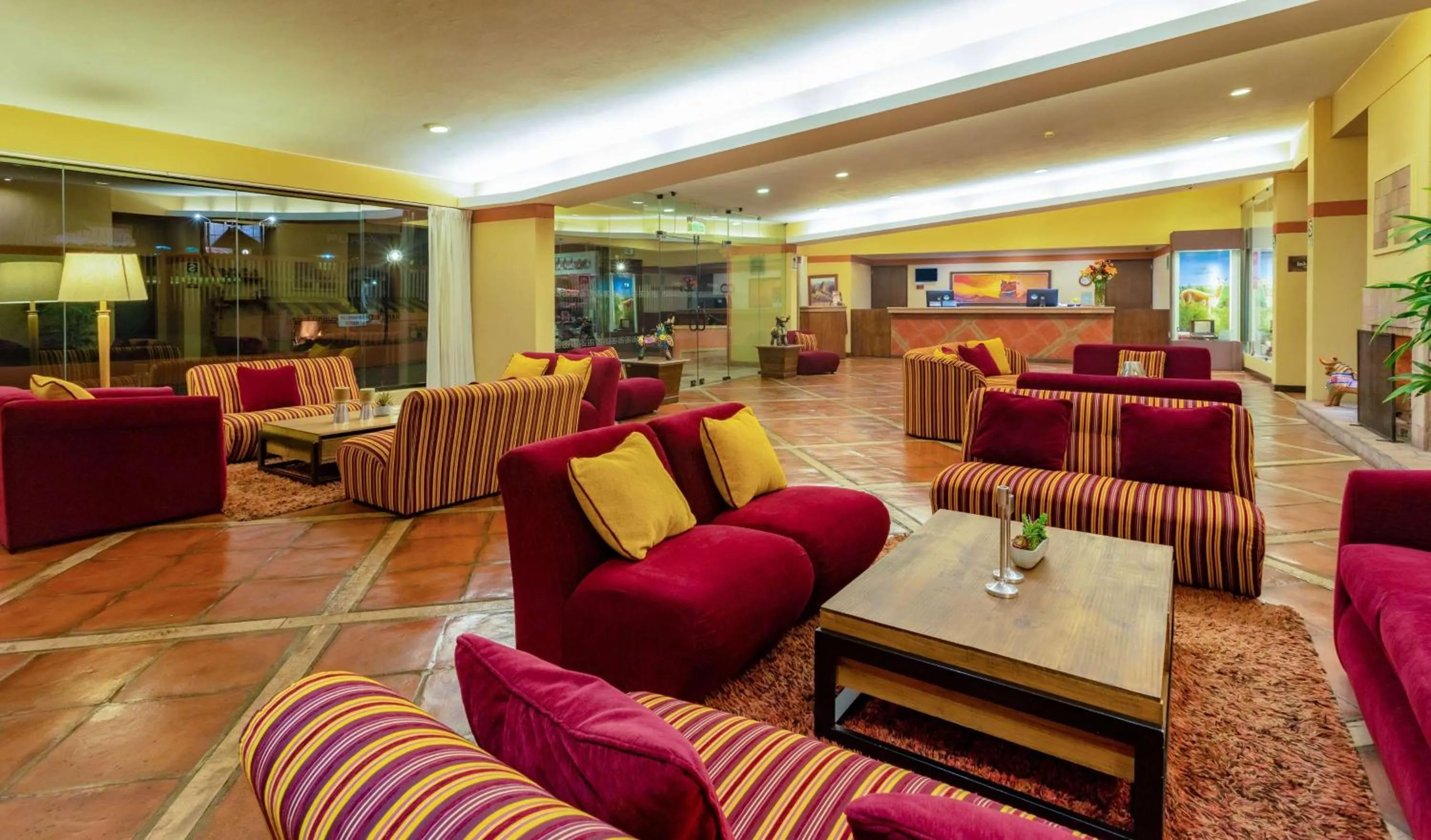 Lobby or reception in Sonesta Posadas del Inca Puno