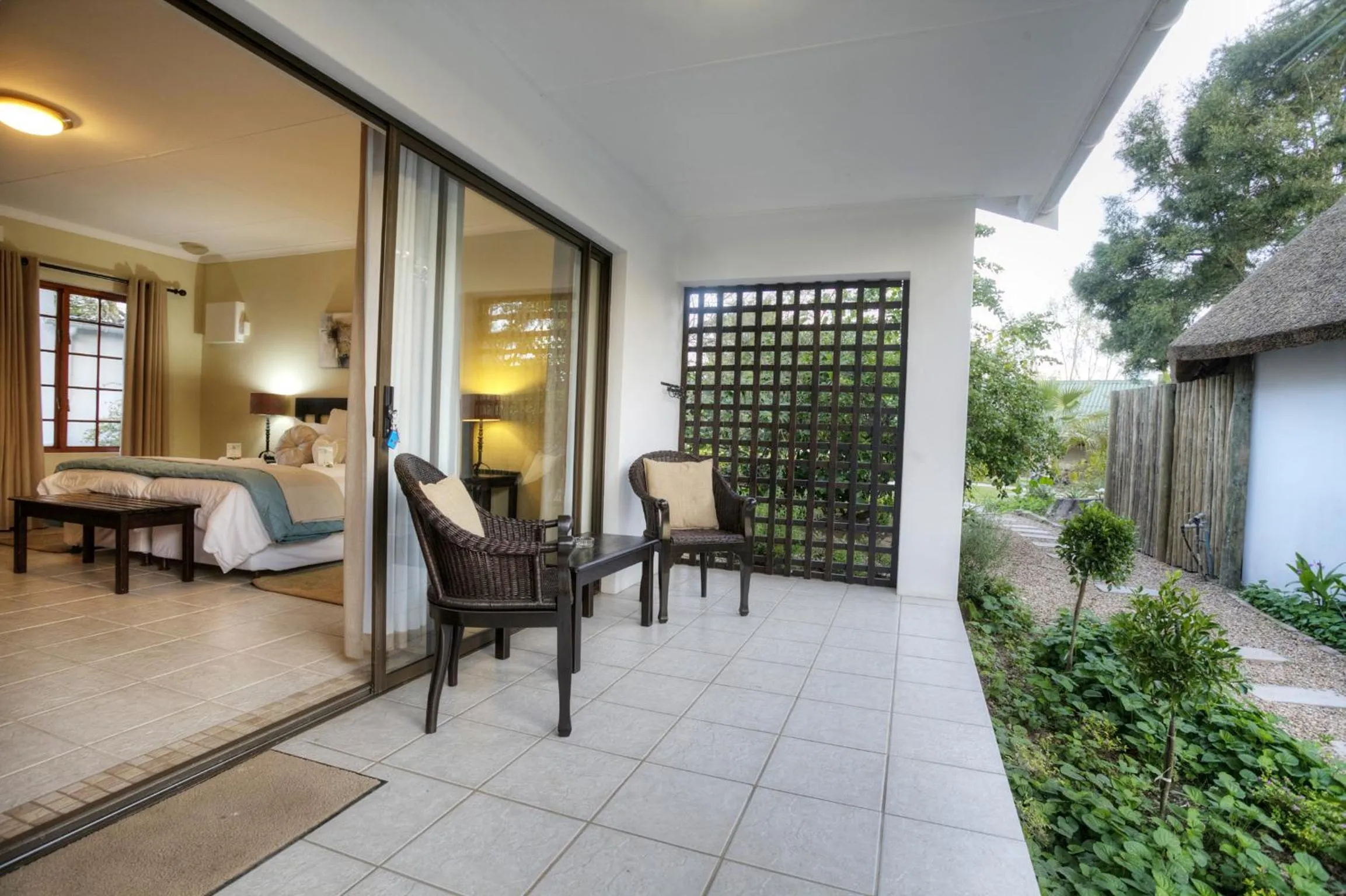 Balcony/Terrace in De Old Drift Guest Farm