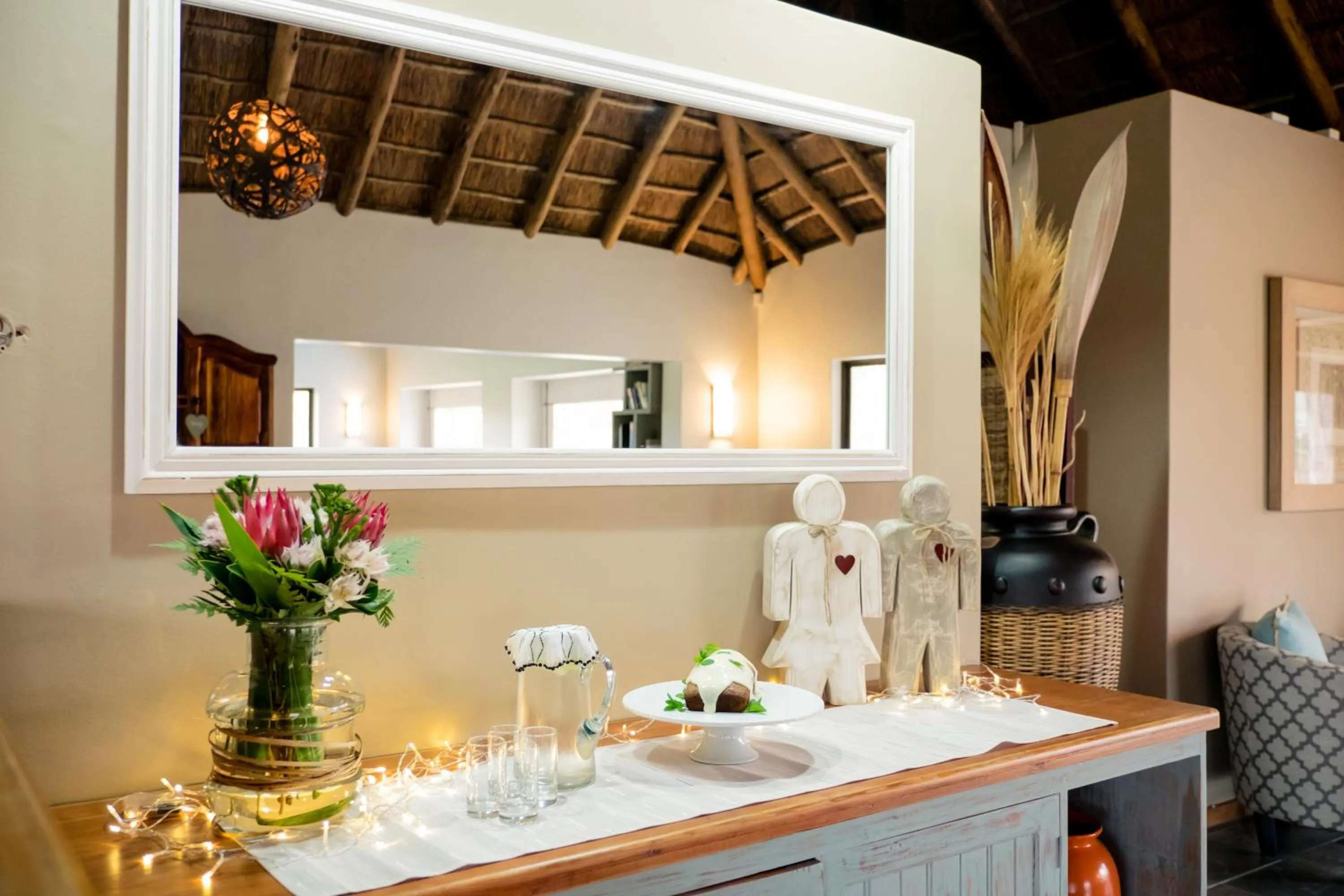 Lobby or reception in De Old Drift Guest Farm