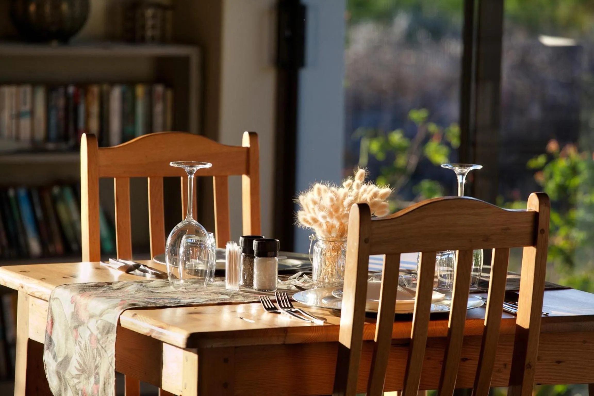 Dining area in De Old Drift Guest Farm