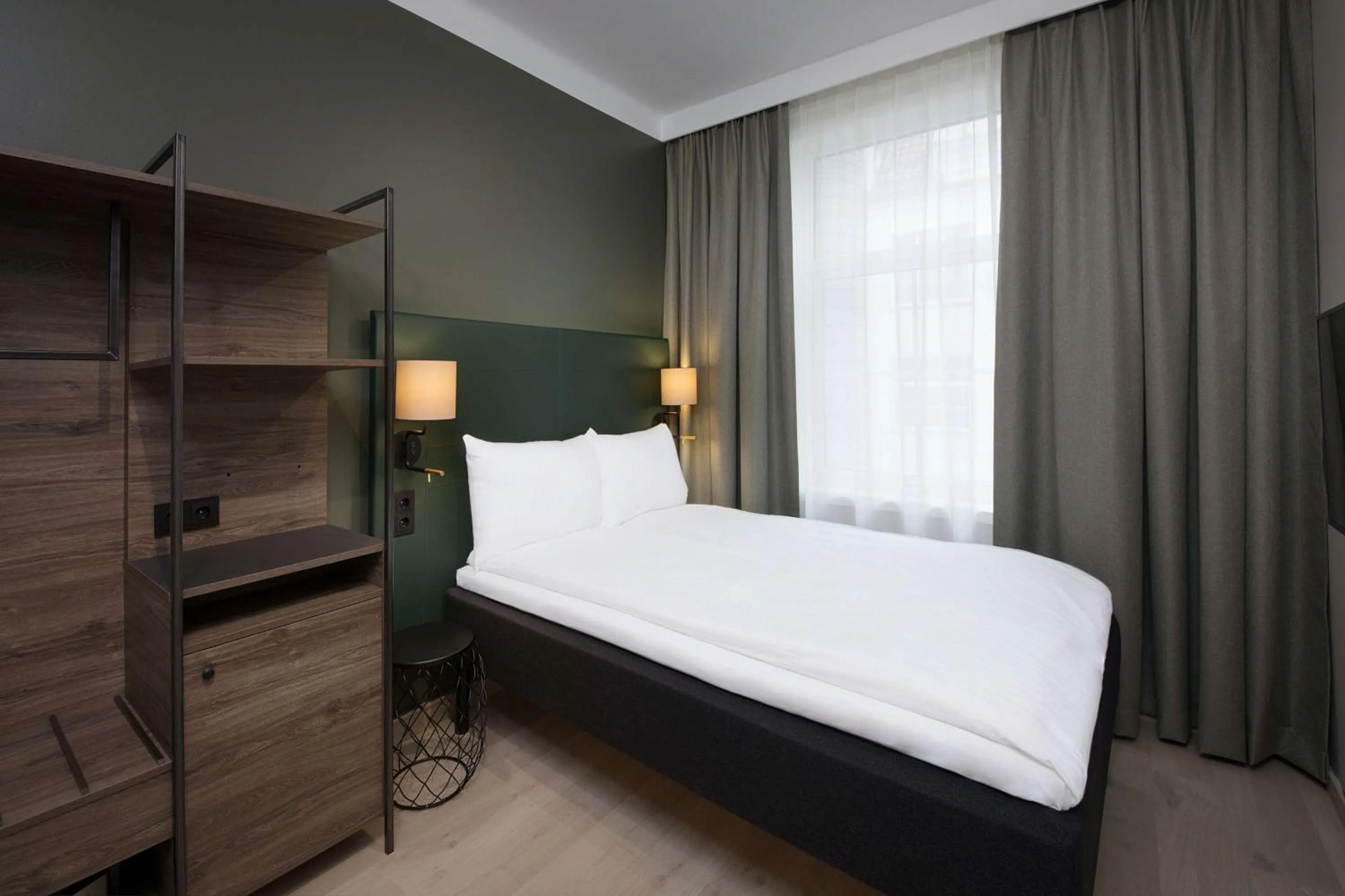 Bedroom, Bed in Scandic Torget Bergen