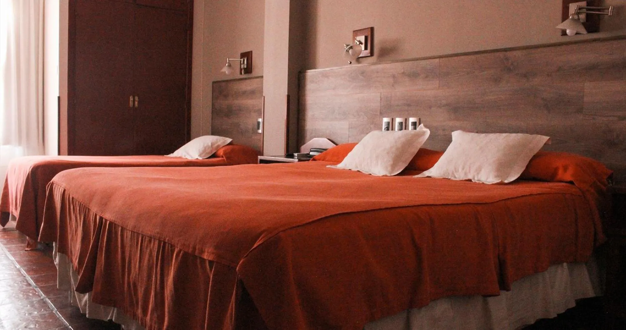 Bed in Hotel Los Sauces