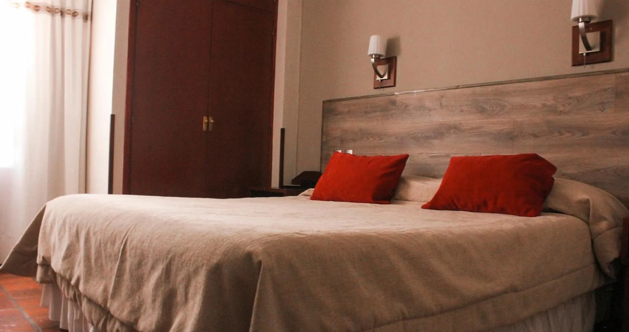 Bed in Hotel Los Sauces