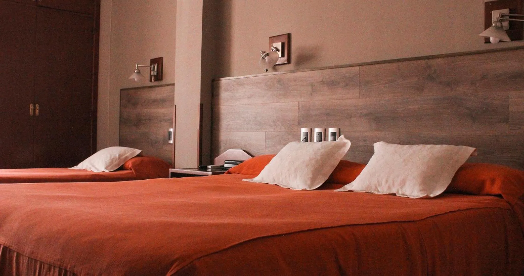 Bed in Hotel Los Sauces