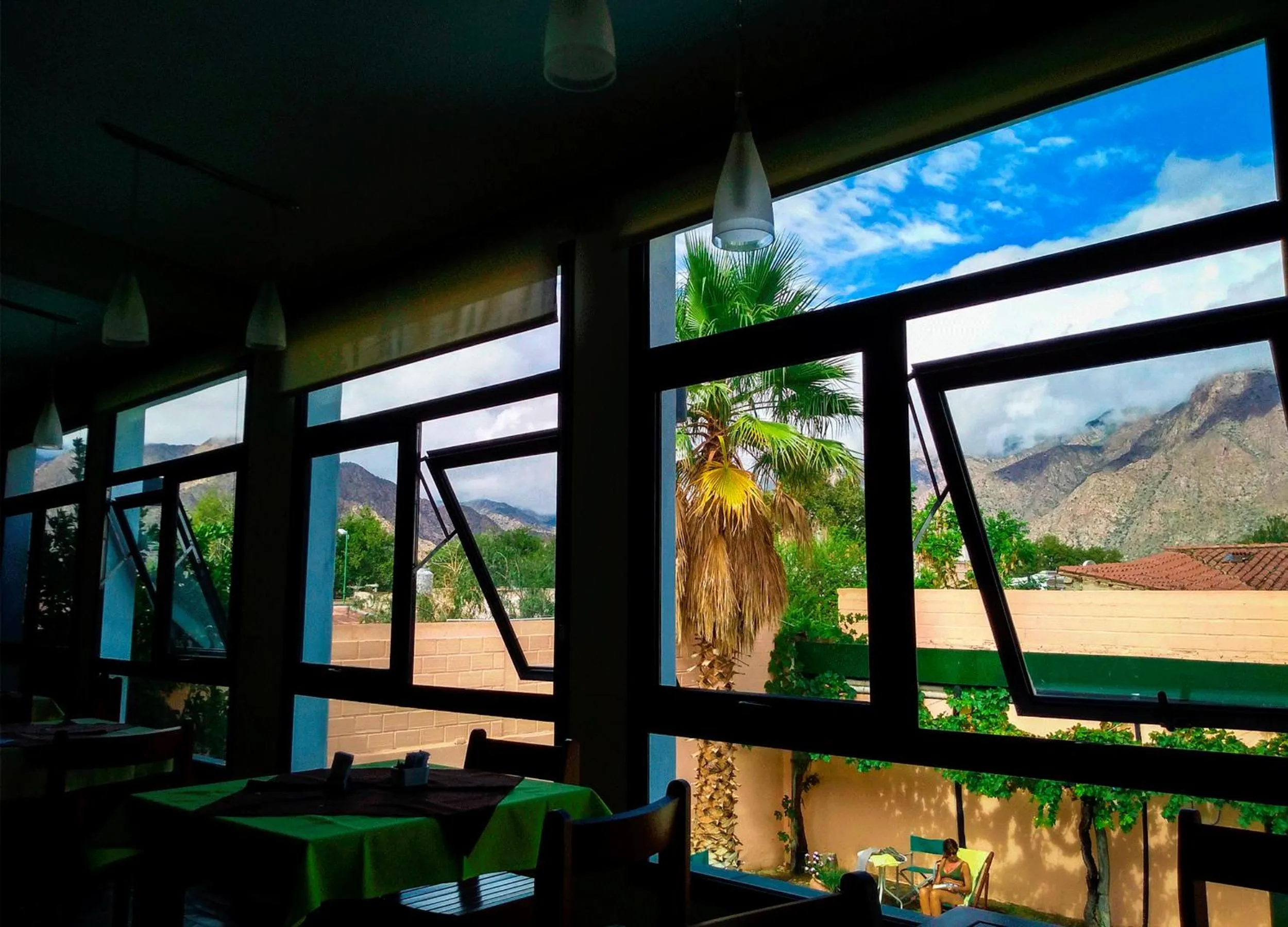 View (from property/room) in Hotel Los Sauces