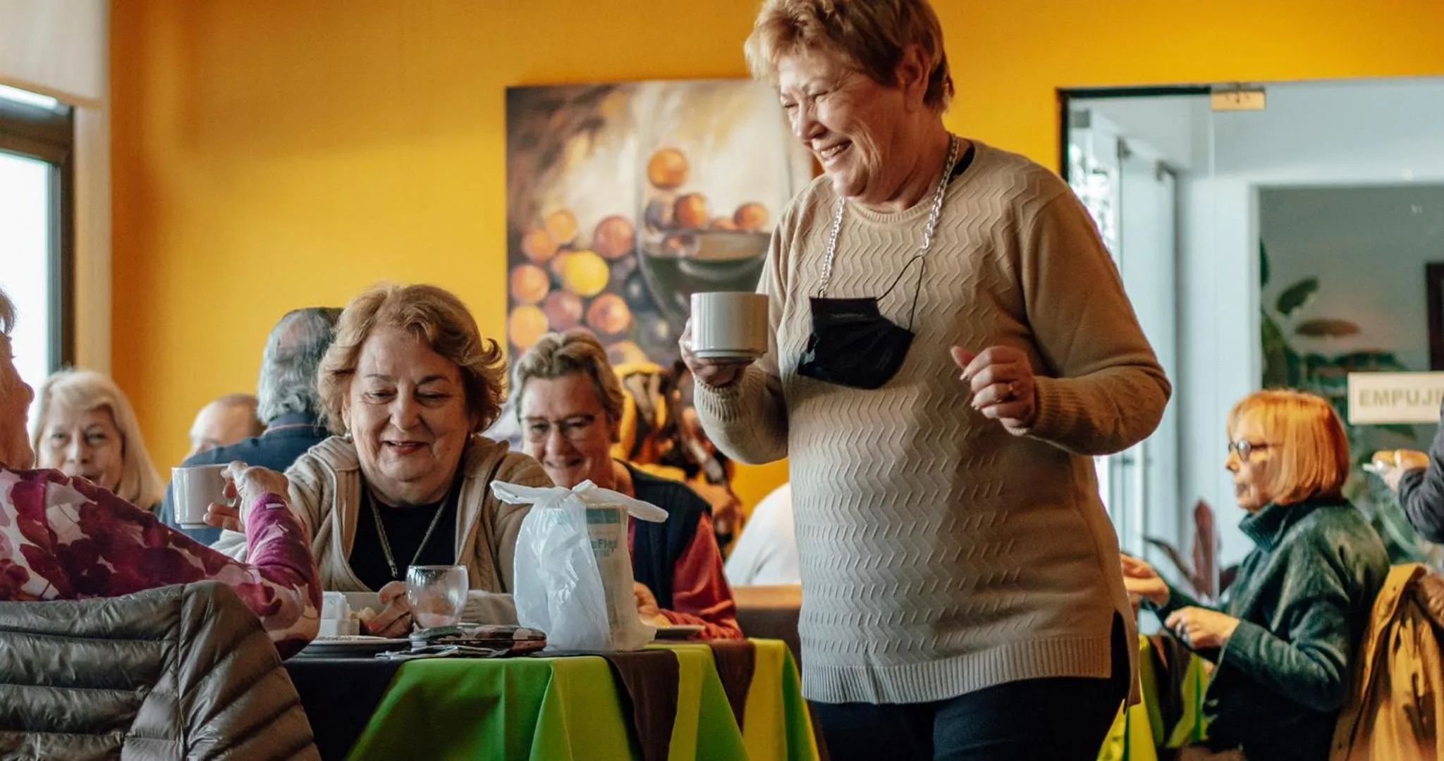 Buffet breakfast in Hotel Los Sauces