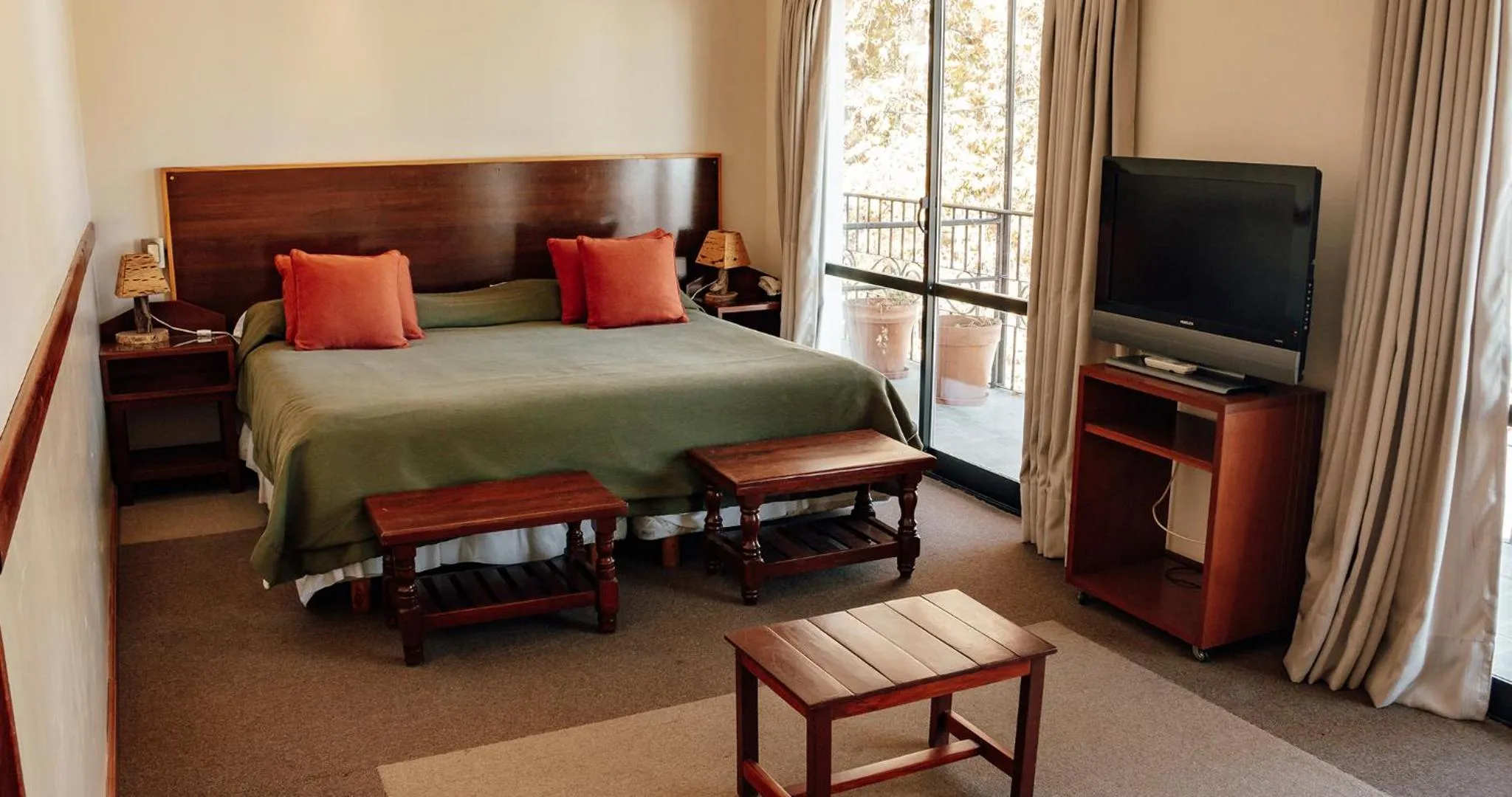 Bed in Hotel Los Sauces